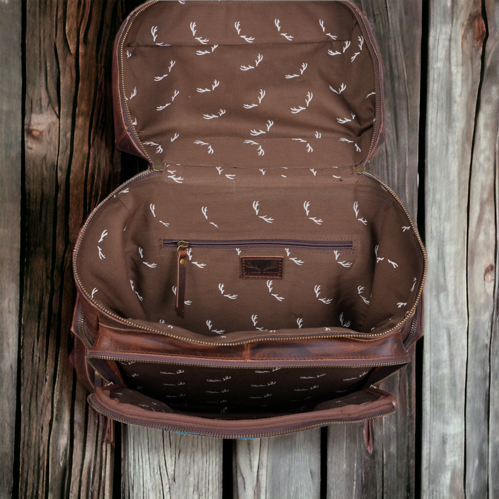 Bundle Deal Canvas/Leather Drifter Backpack + Toiletry Bag Tan - Ranch Junkie Mercantile LLC