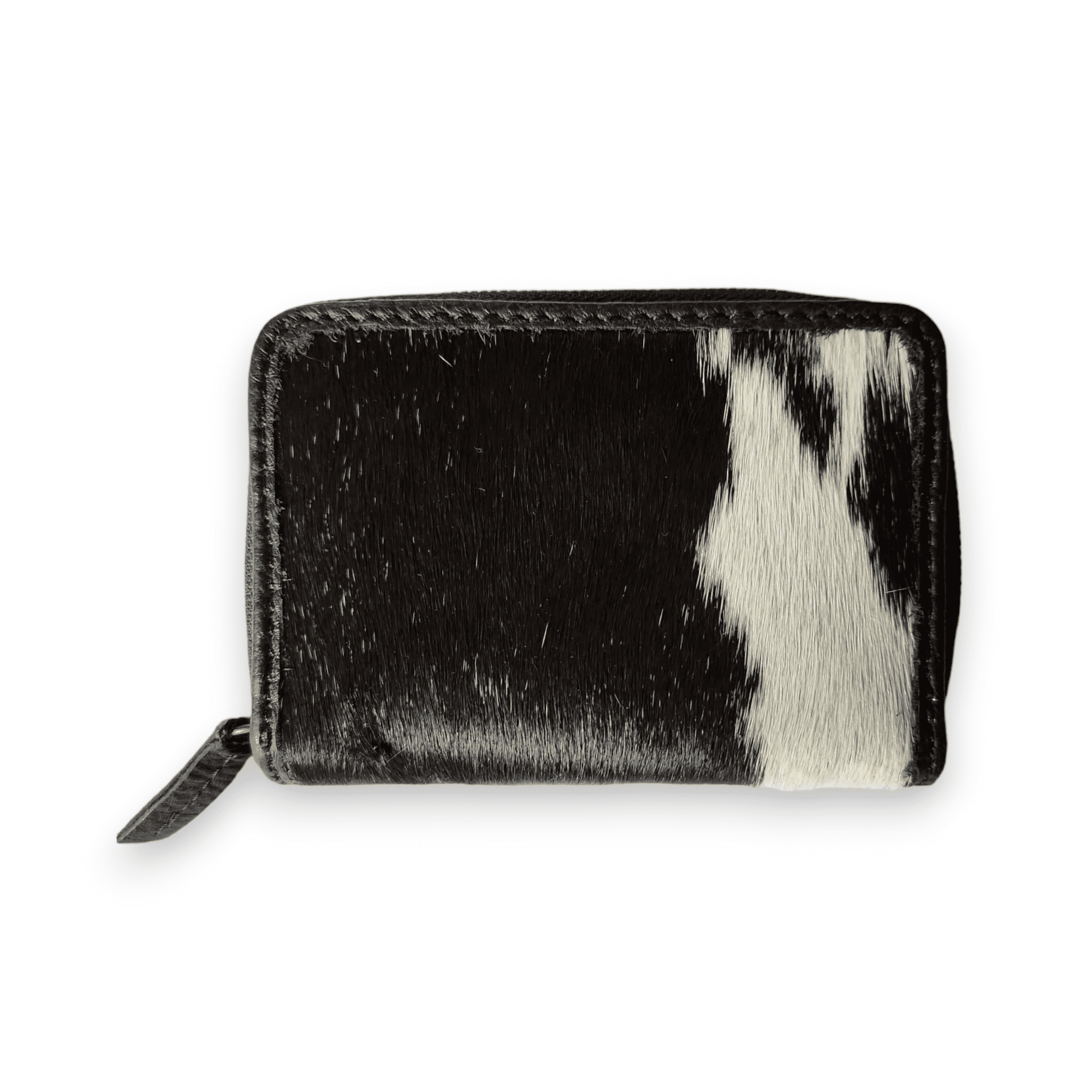 Cowhide Credit Card Wallet Cowhide Wallet Small Leather Highlands Wallet - Ranch Junkie Mercantile LLC