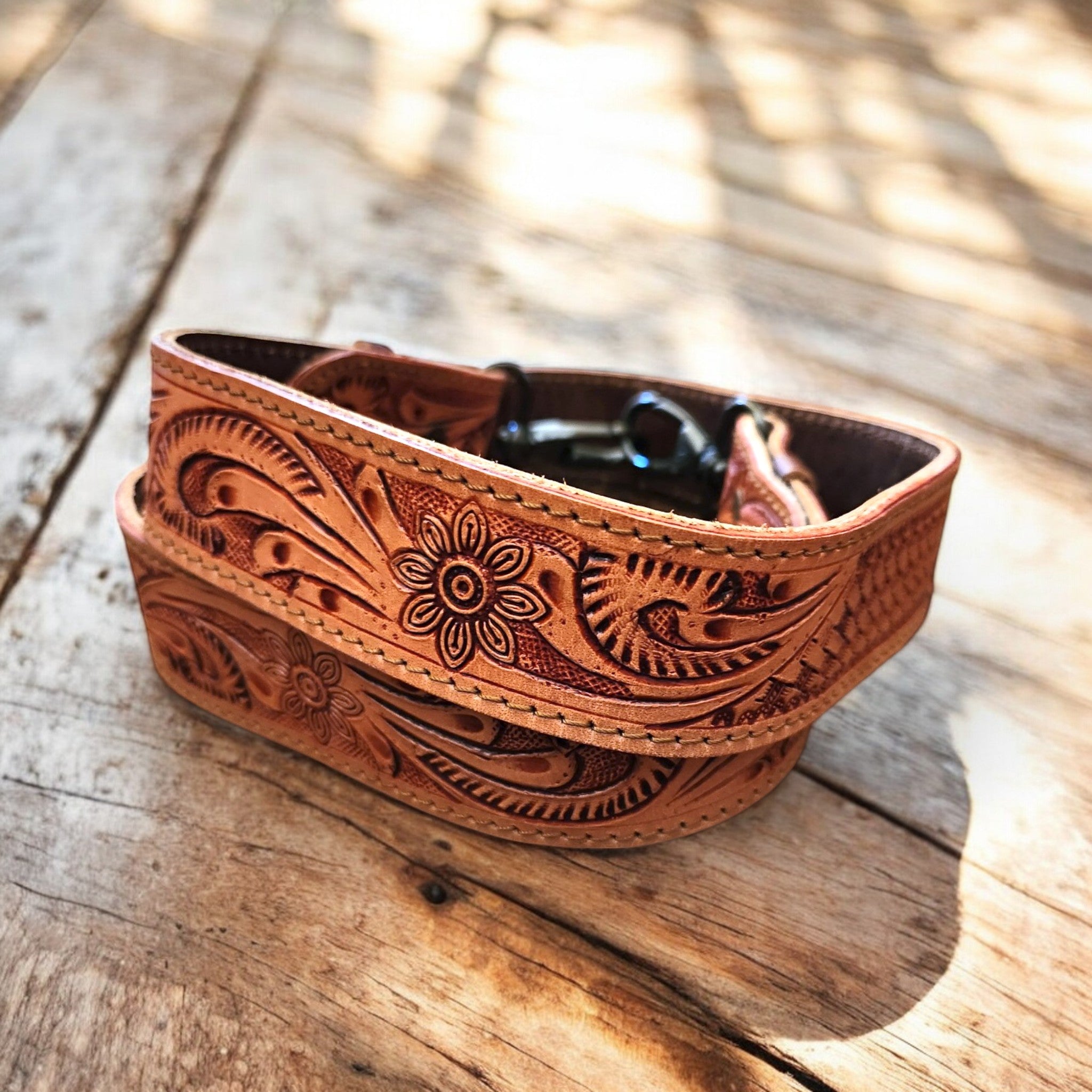 Daisy 40" Hand Tooled Western Purse Strap - Ranch Junkie Mercantile LLC