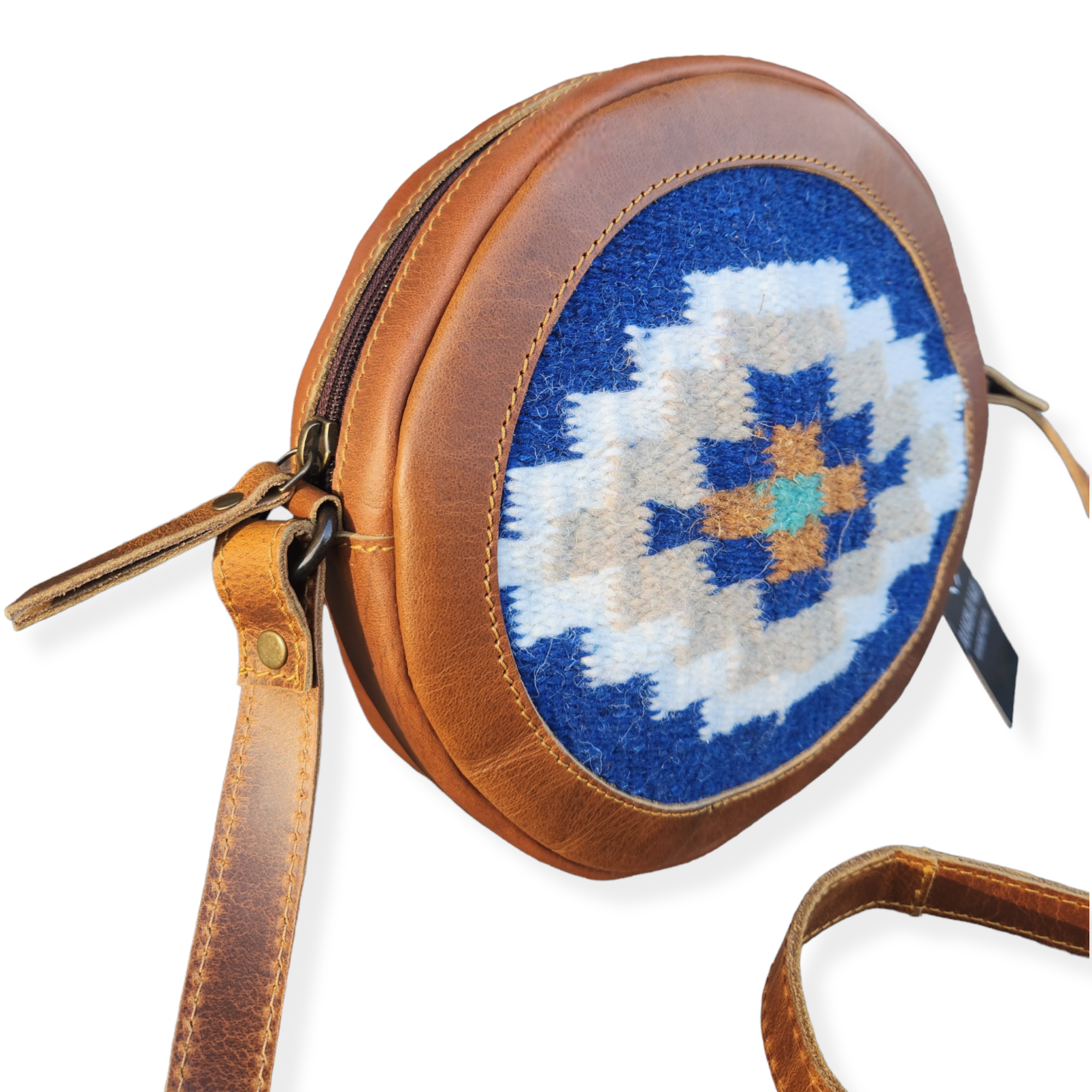 Bundle Deal Dakota Boho Aztec Saddle Blanket Large Weekender Southwestern Duffel Bag + Dakota Canteen Crossbody - Ranch Junkie Mercantile LLC