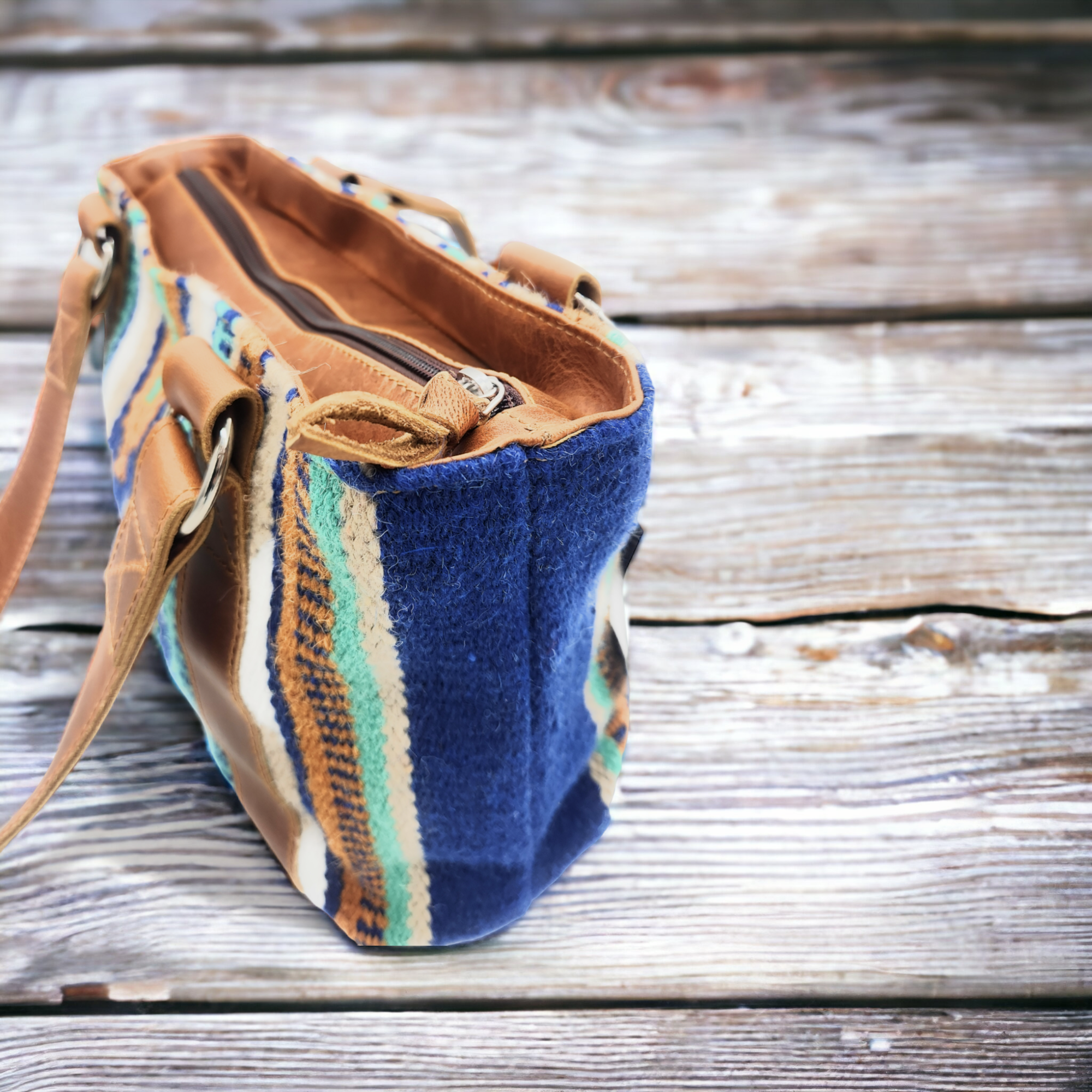 Bundle Deal Dakota Southwestern Handwoven Western Handbag + Dakota Large Handwoven Wool Boho Tote - Ranch Junkie Mercantile LLC