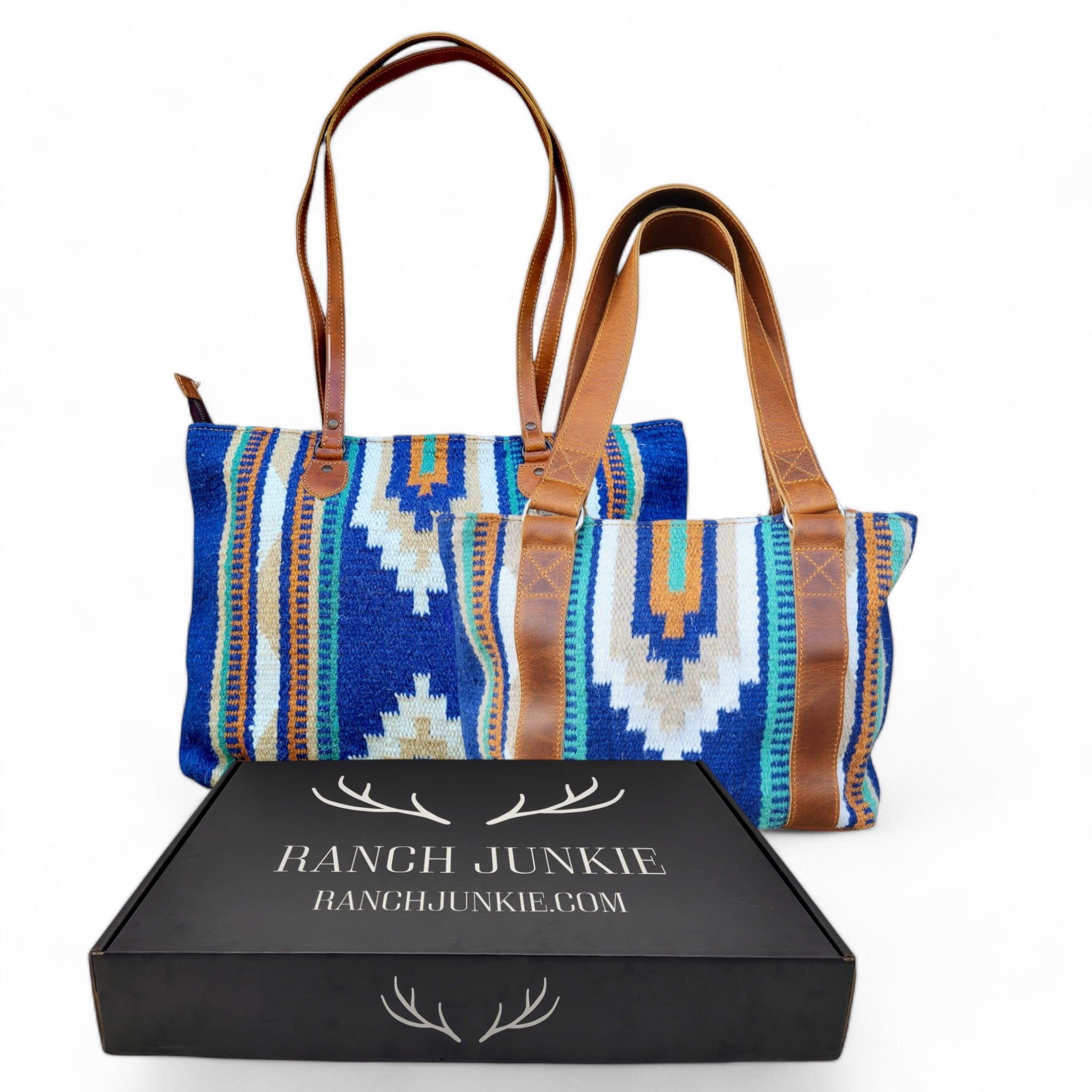 Bundle Deal Dakota Southwestern Handwoven Western Handbag + Dakota Large Handwoven Wool Boho Tote - Ranch Junkie Mercantile LLC