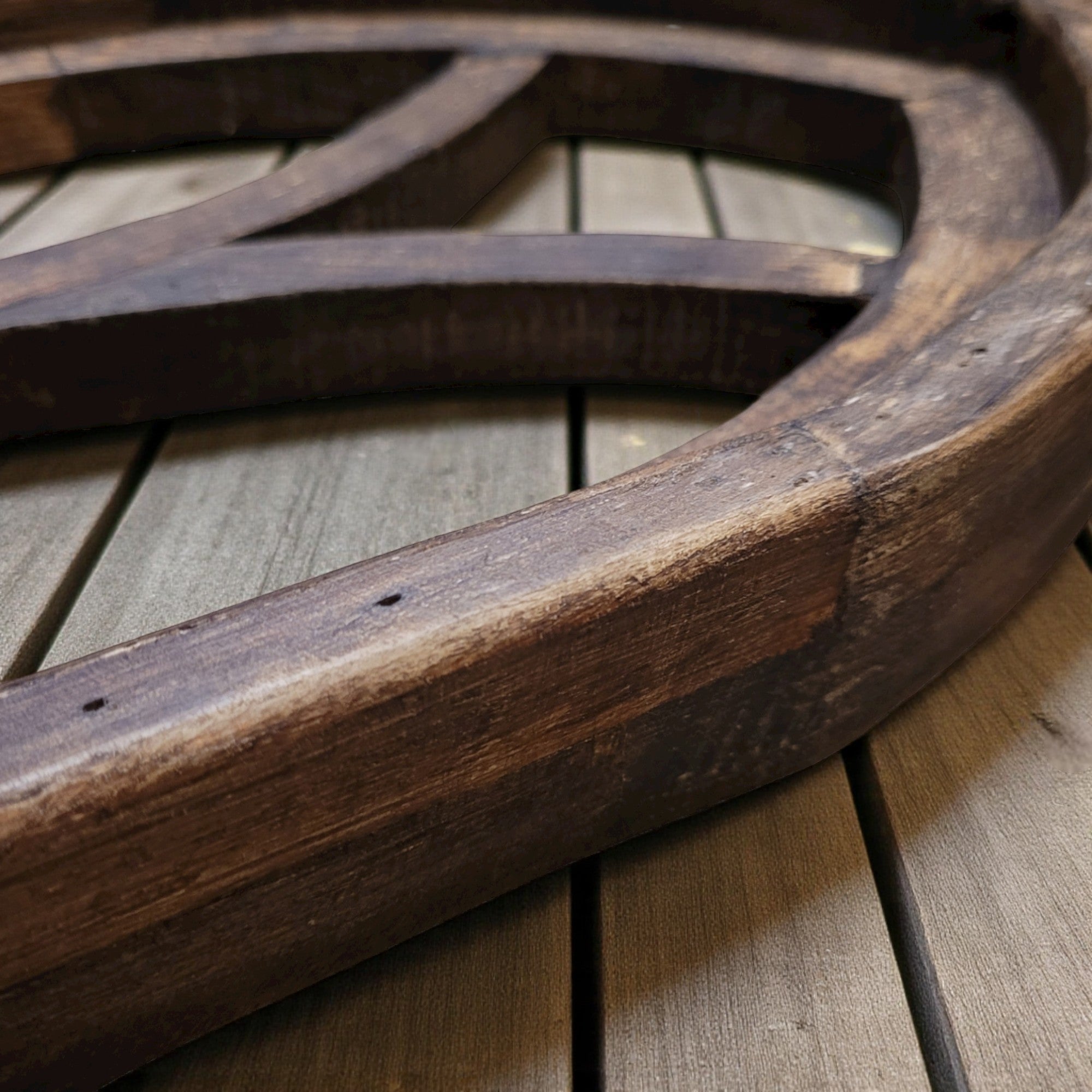 37" X 12" Farmhouse Rustic Wooden Wall Window Arches Rustic Brown Dandelion - Ranch Junkie Mercantile LLC