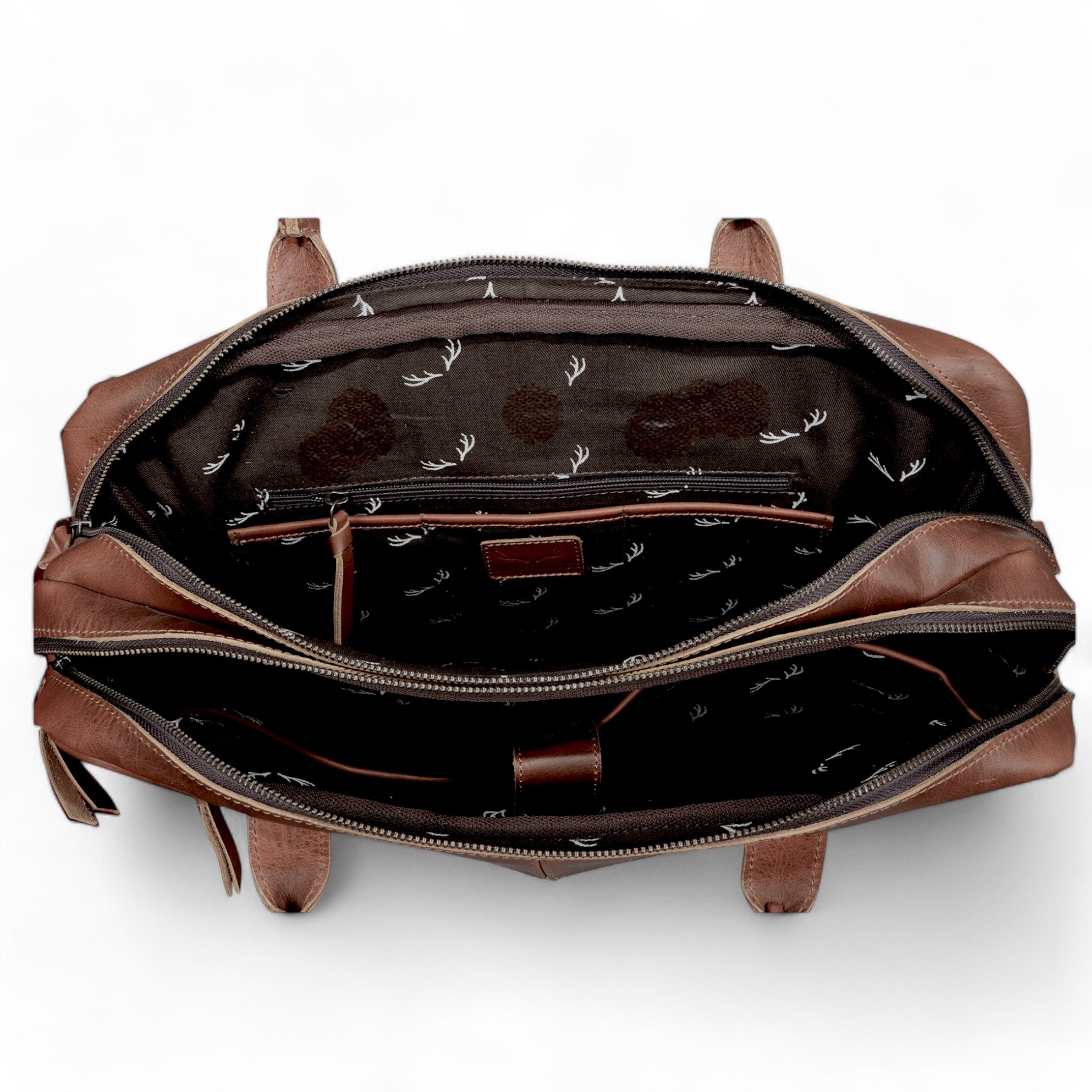Denali Navigator Vintage Leather Large Messenger Bag Computer Bag - Ranch Junkie Mercantile LLC