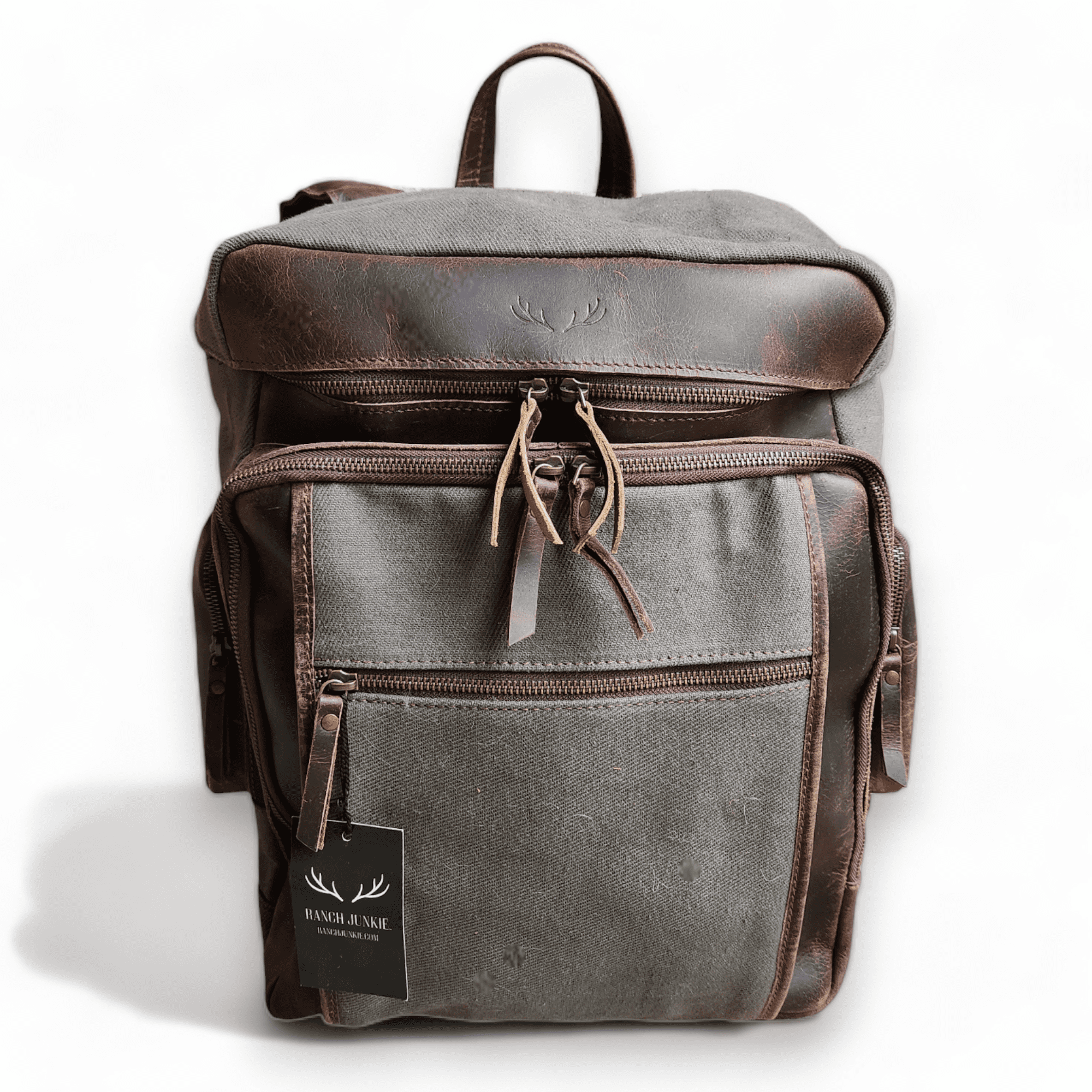 The Canvas Drifter Backpack - Ranch Junkie Mercantile LLC