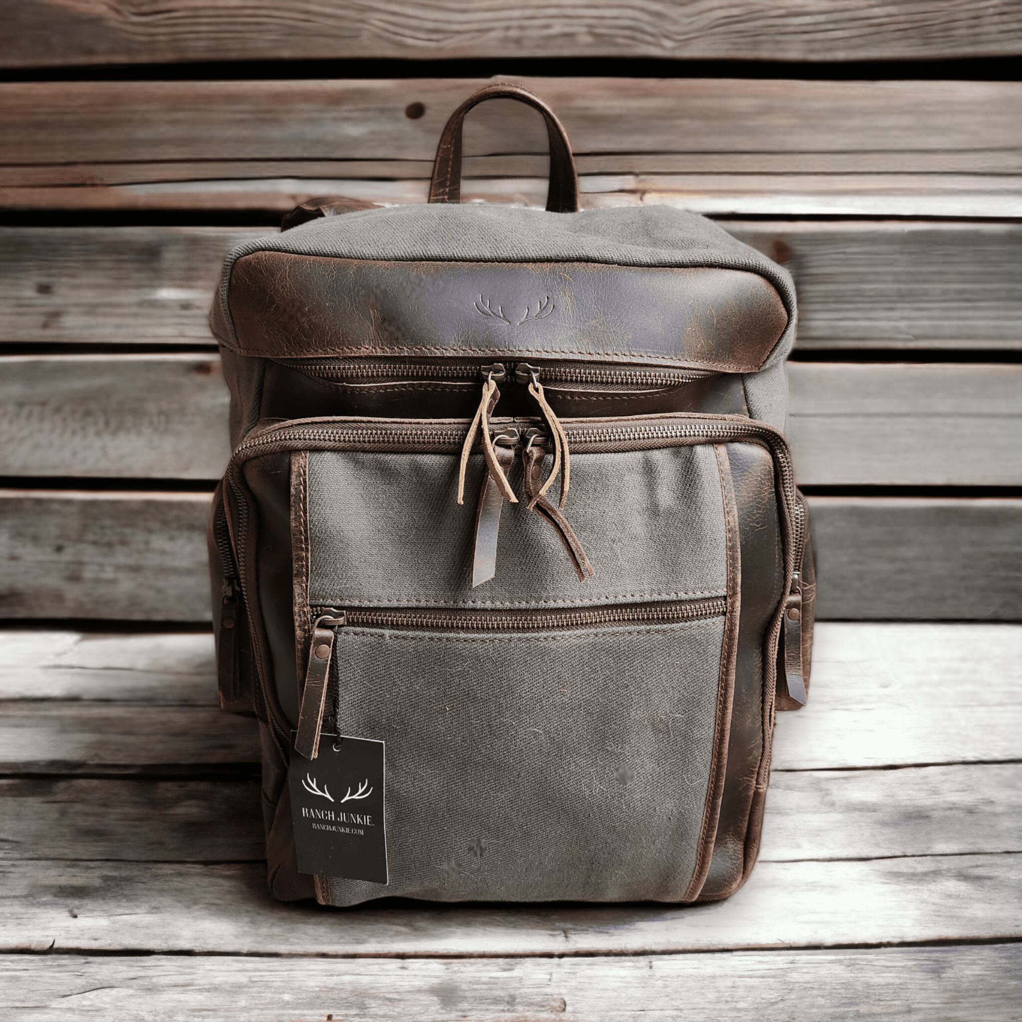 The Canvas Drifter Backpack - Ranch Junkie Mercantile LLC