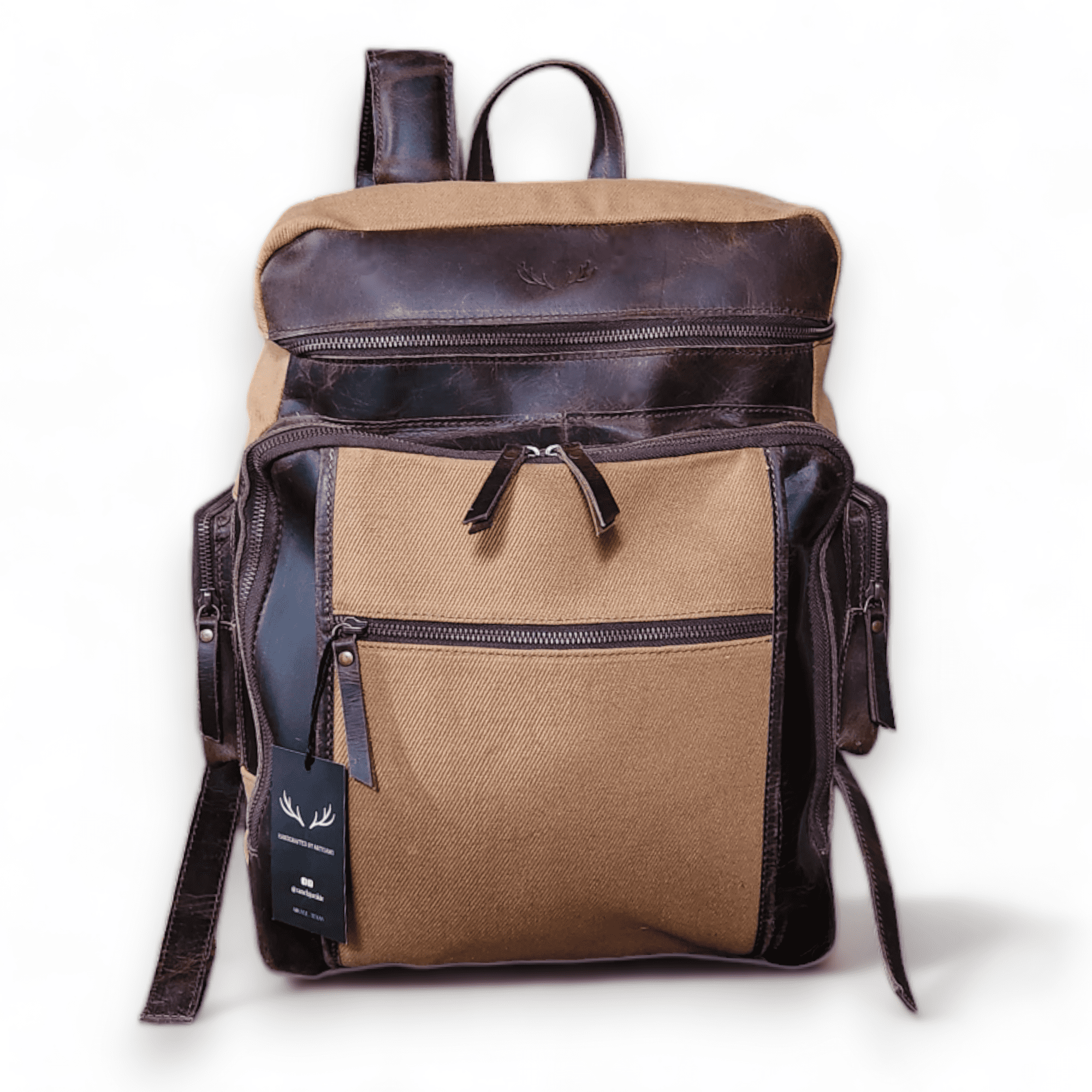 The Canvas Drifter Backpack - Ranch Junkie Mercantile LLC