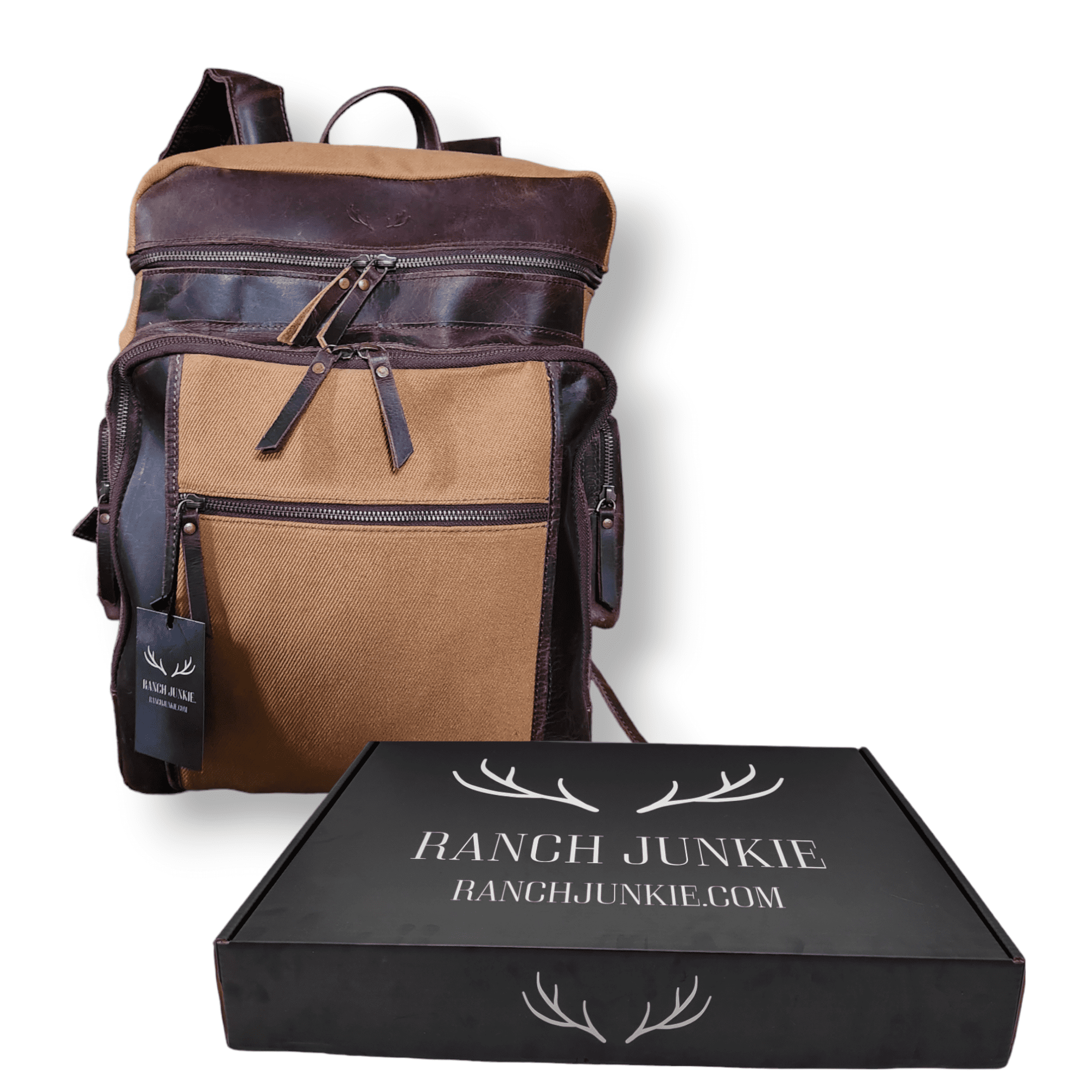 The Canvas Drifter Backpack - Ranch Junkie Mercantile LLC