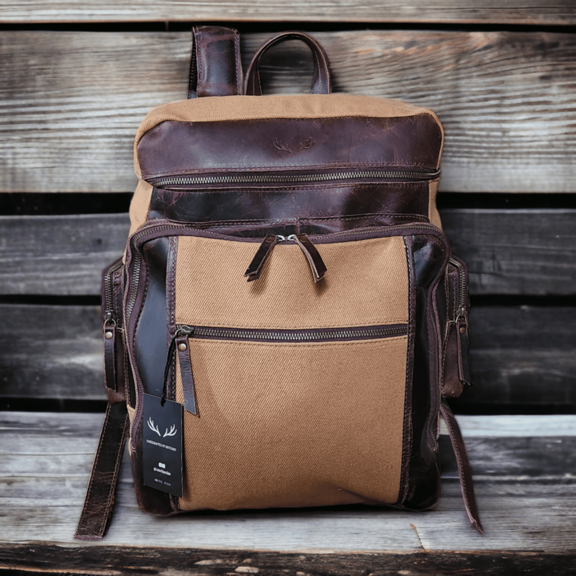 The Canvas Drifter Backpack - Ranch Junkie Mercantile LLC