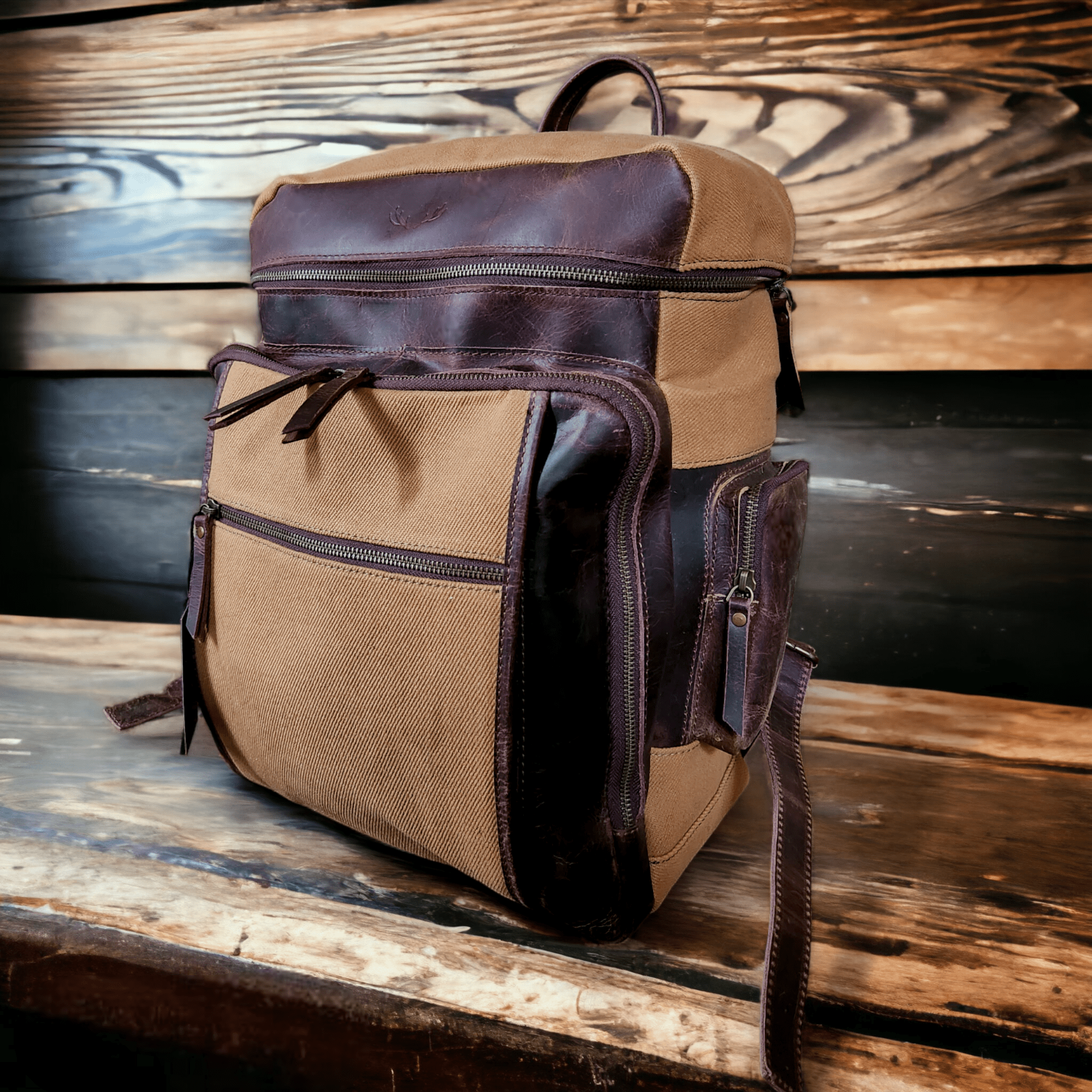 The Canvas Drifter Backpack - Ranch Junkie Mercantile LLC