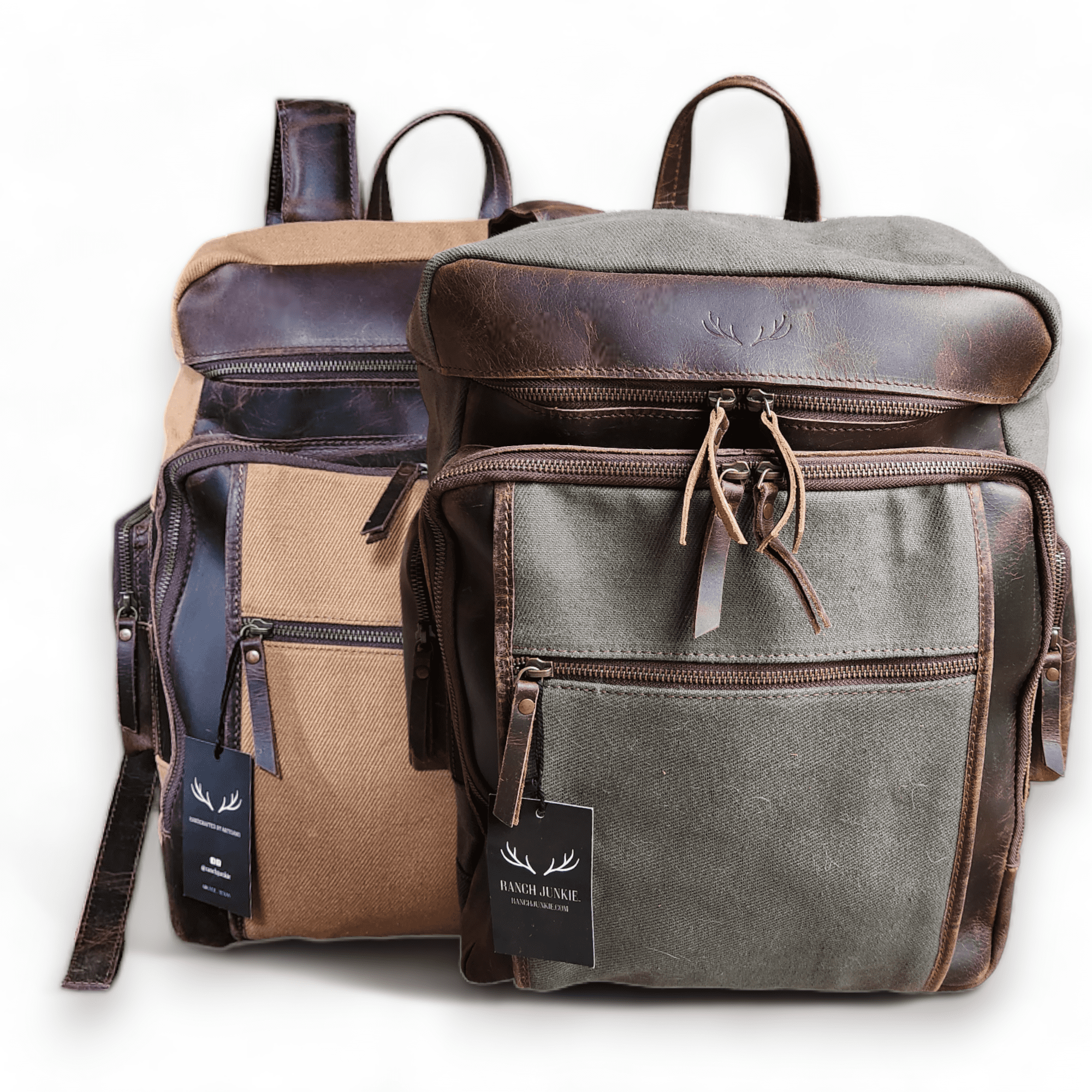 The Canvas Drifter Backpack - Ranch Junkie Mercantile LLC