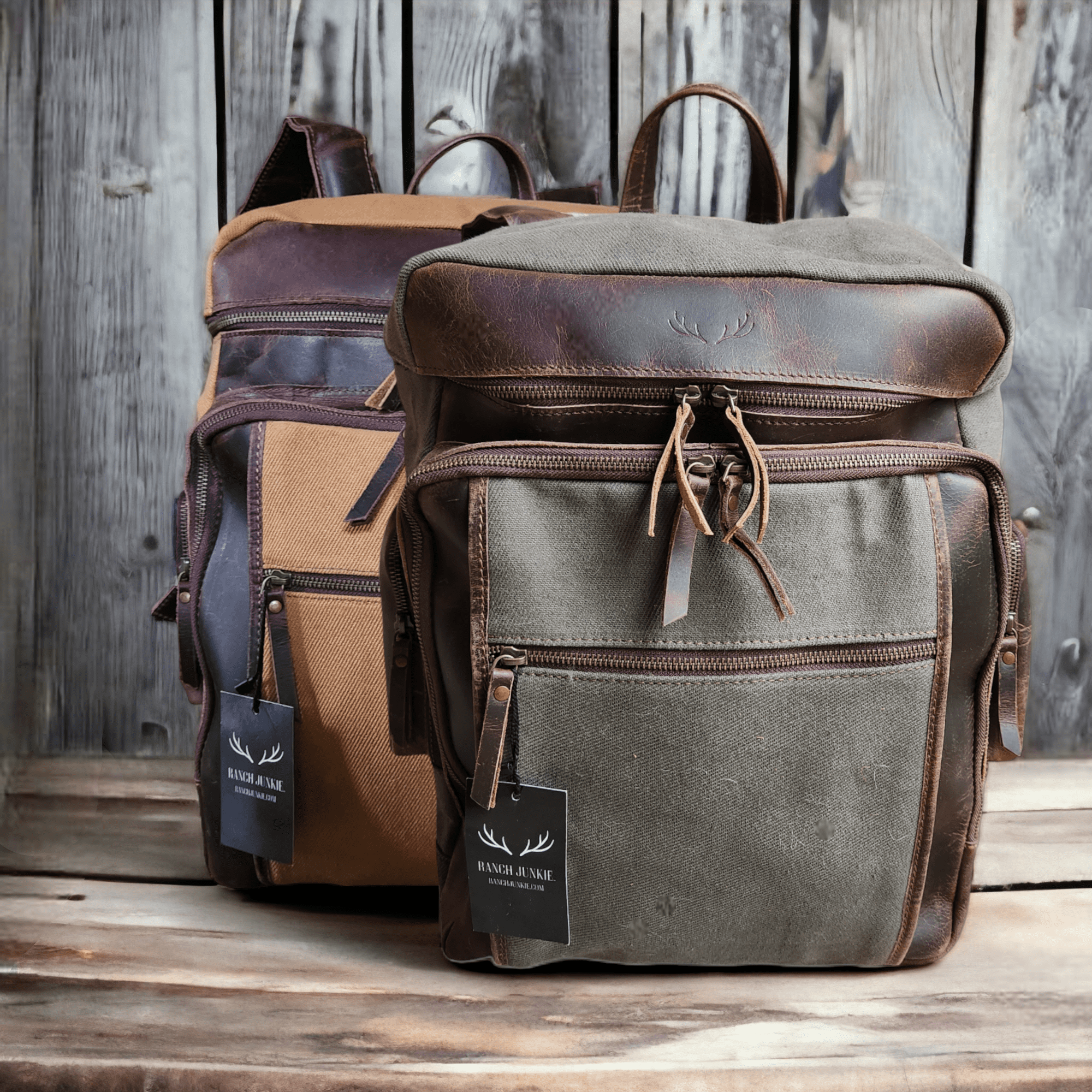 The Canvas Drifter Backpack - Ranch Junkie Mercantile LLC