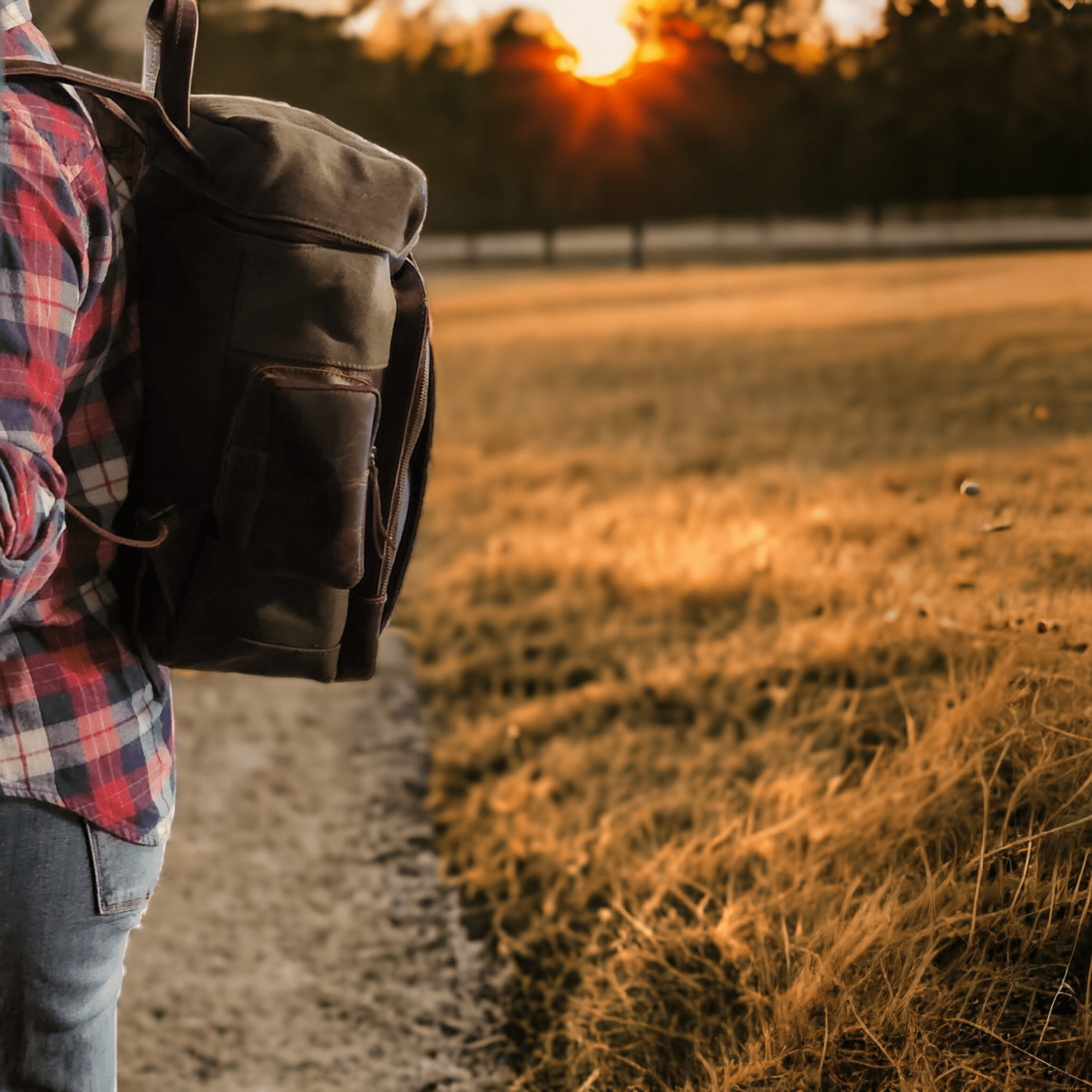 The Canvas Drifter Backpack - Ranch Junkie Mercantile LLC