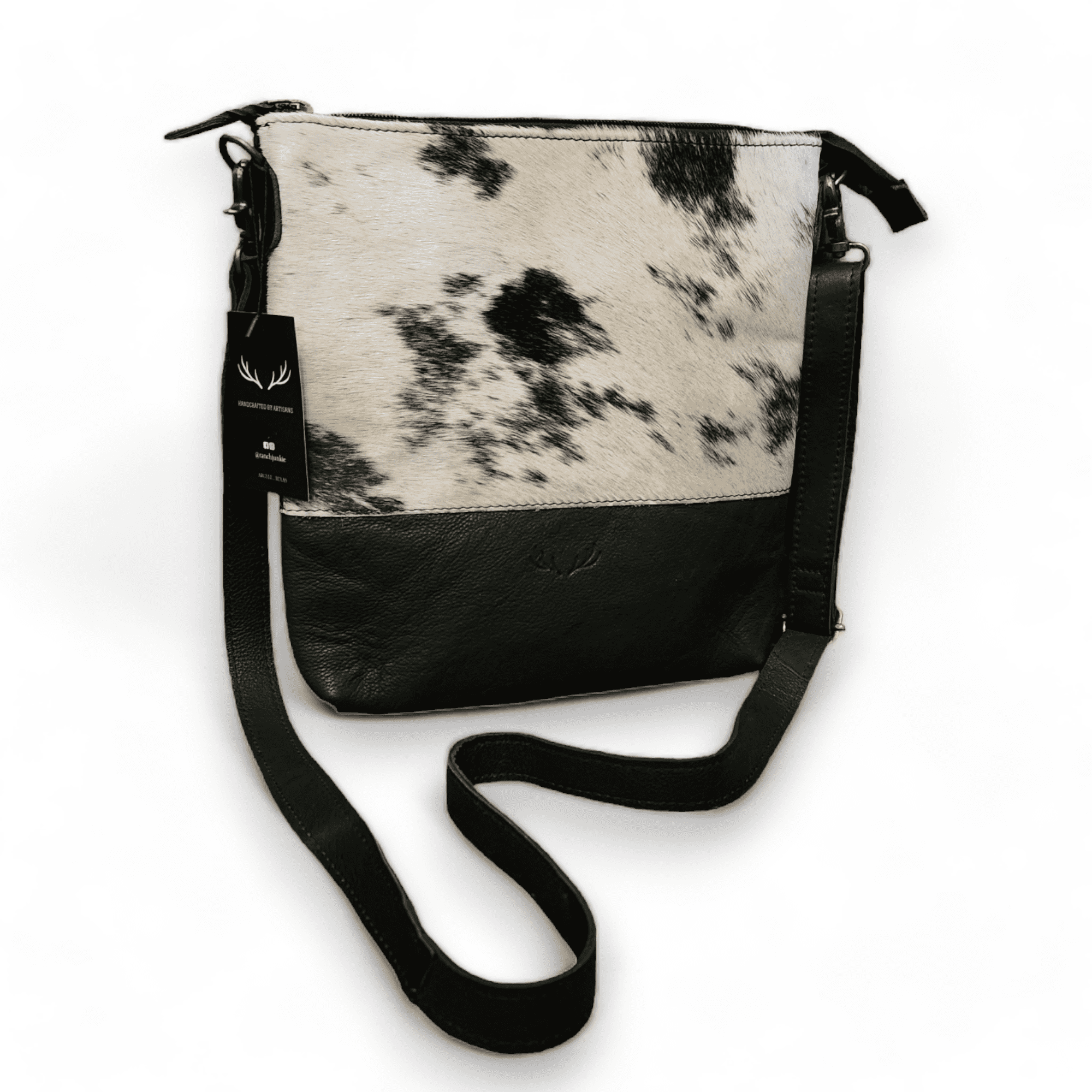 The Highlands Genuine Cowhide Large Crossbody Bag Crossbody Purse - Ranch Junkie Mercantile LLC