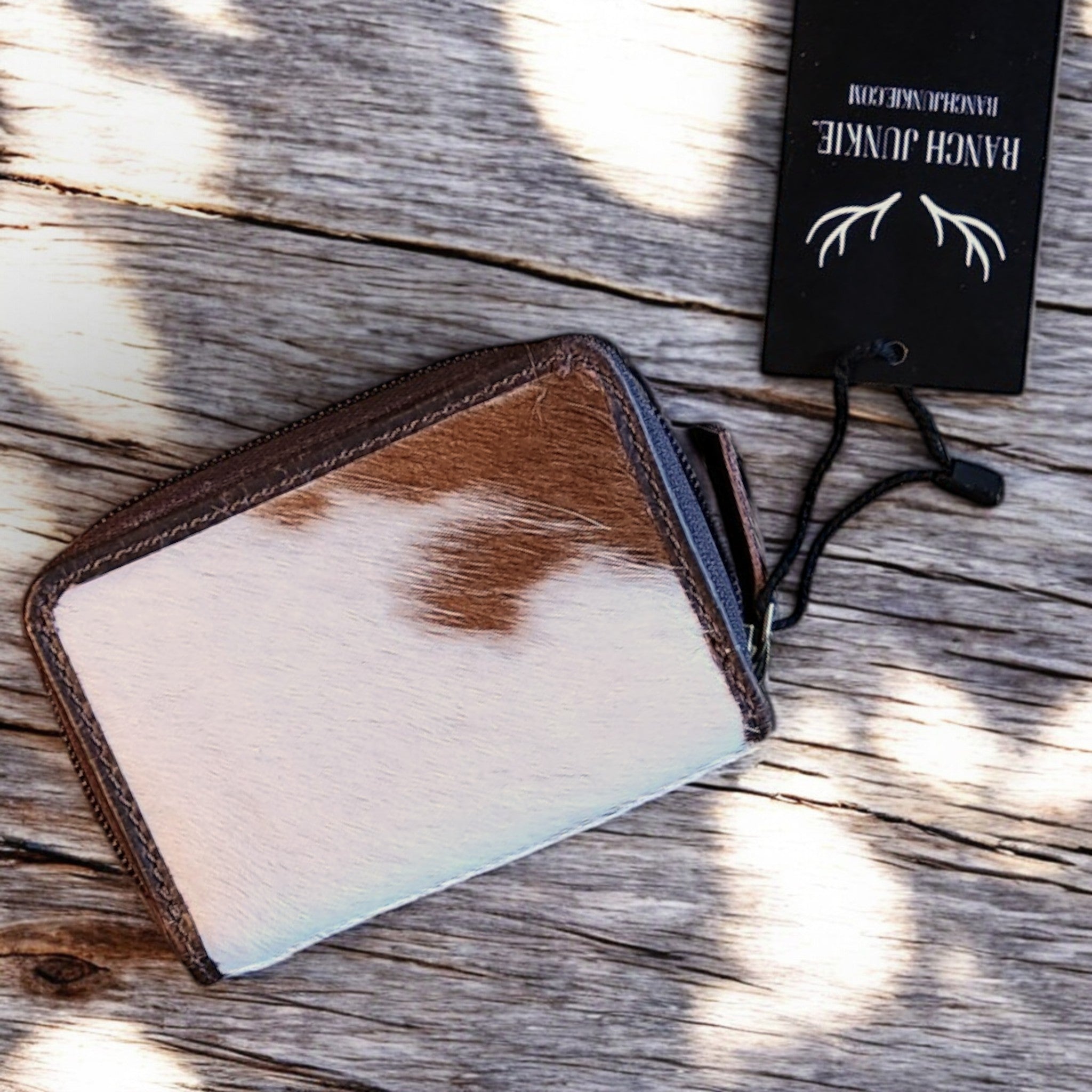 Sample Sale Highlands Genuine Cowhide Credit Card Wallet - Ranch Junkie Mercantile LLC