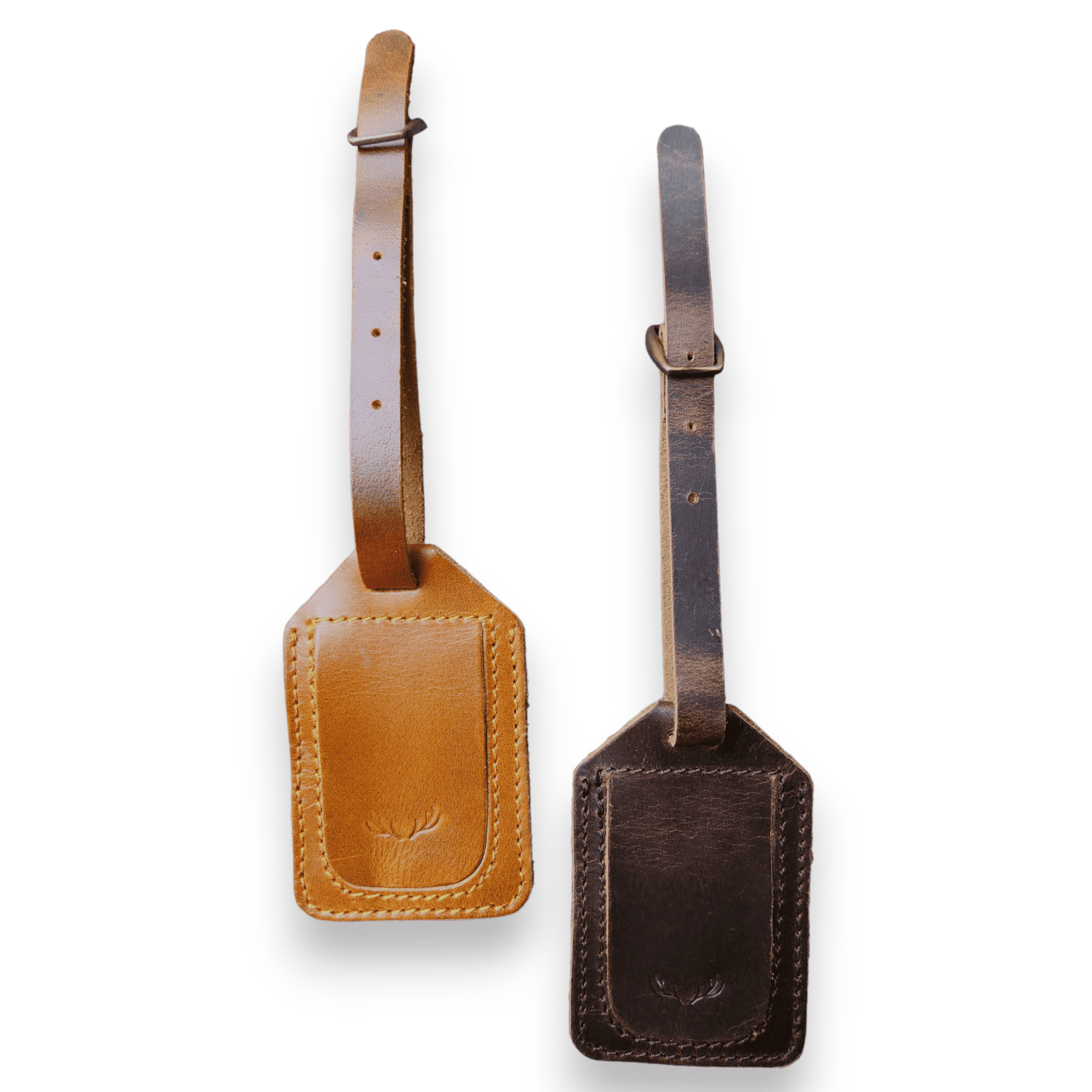 Leather Luggage Tag - Ranch Junkie Mercantile LLC