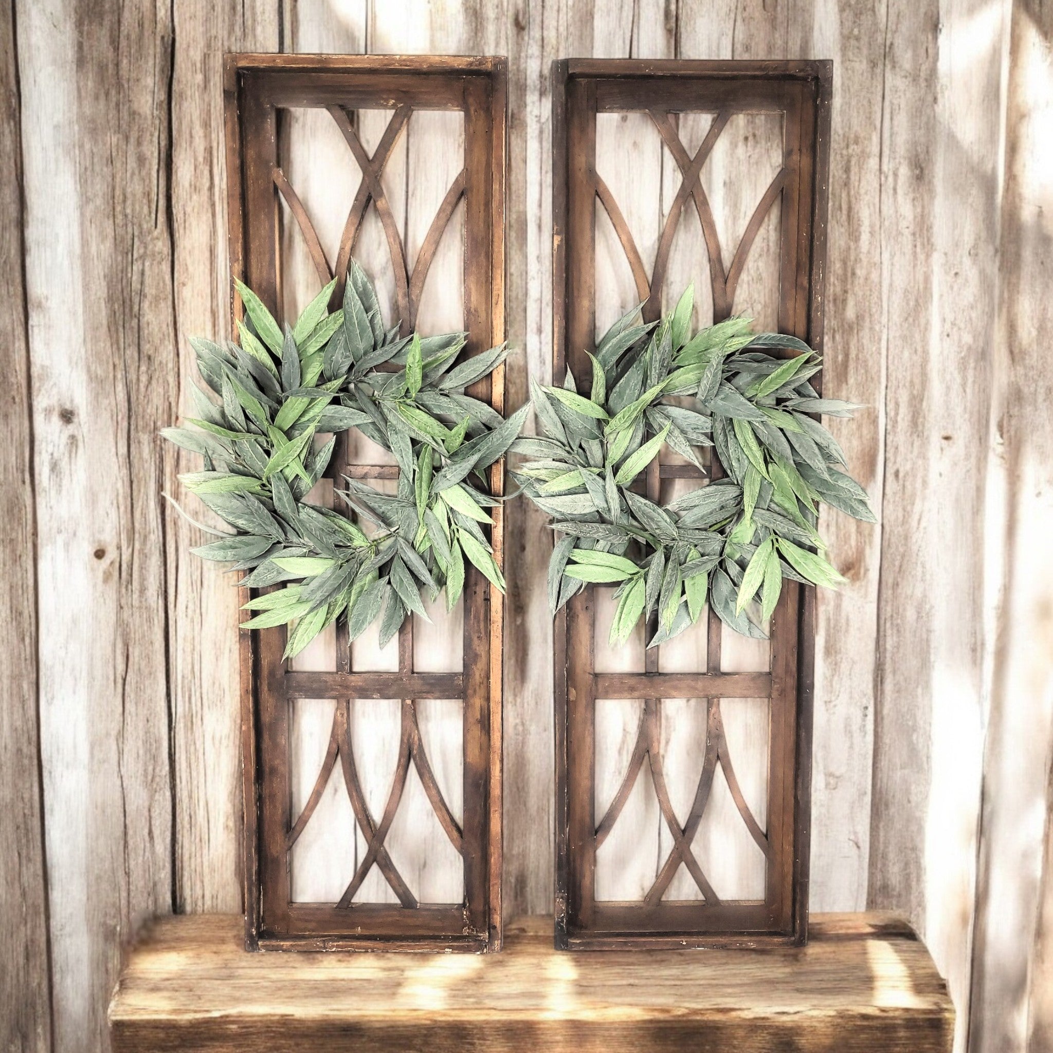 Farmhouse Wooden Wall Window Arch The Longview - TWO SIZES 48" And 60" - Ranch Junkie Mercantile LLC