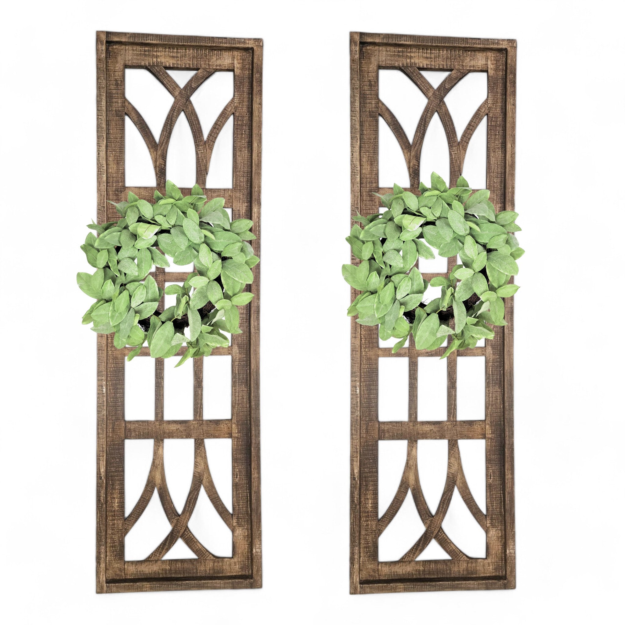 Farmhouse Wooden Wall Window Arch The Longview - TWO SIZES 48" And 60" - Ranch Junkie Mercantile LLC