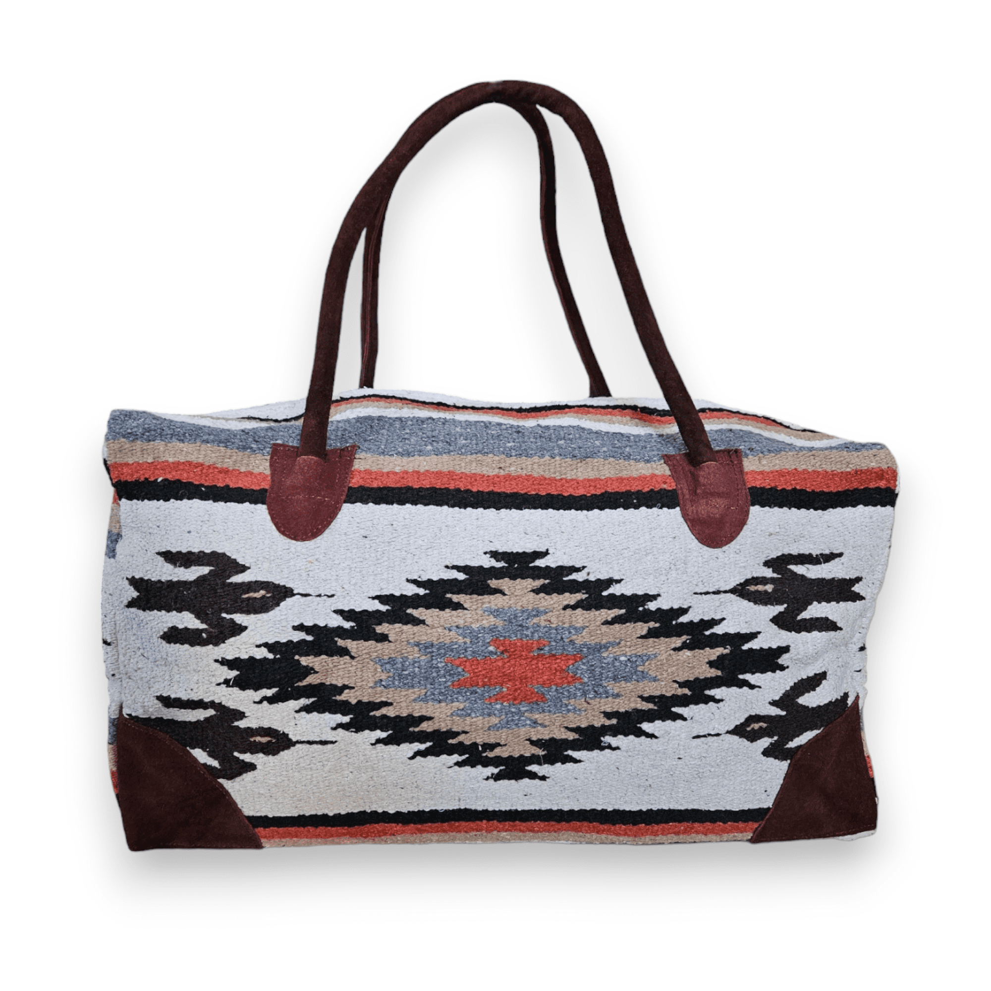 Southwestern Large Weekender Travel Bag Duffle Bag Boho Travel Bag- The Lula - Ranch Junkie Mercantile LLC