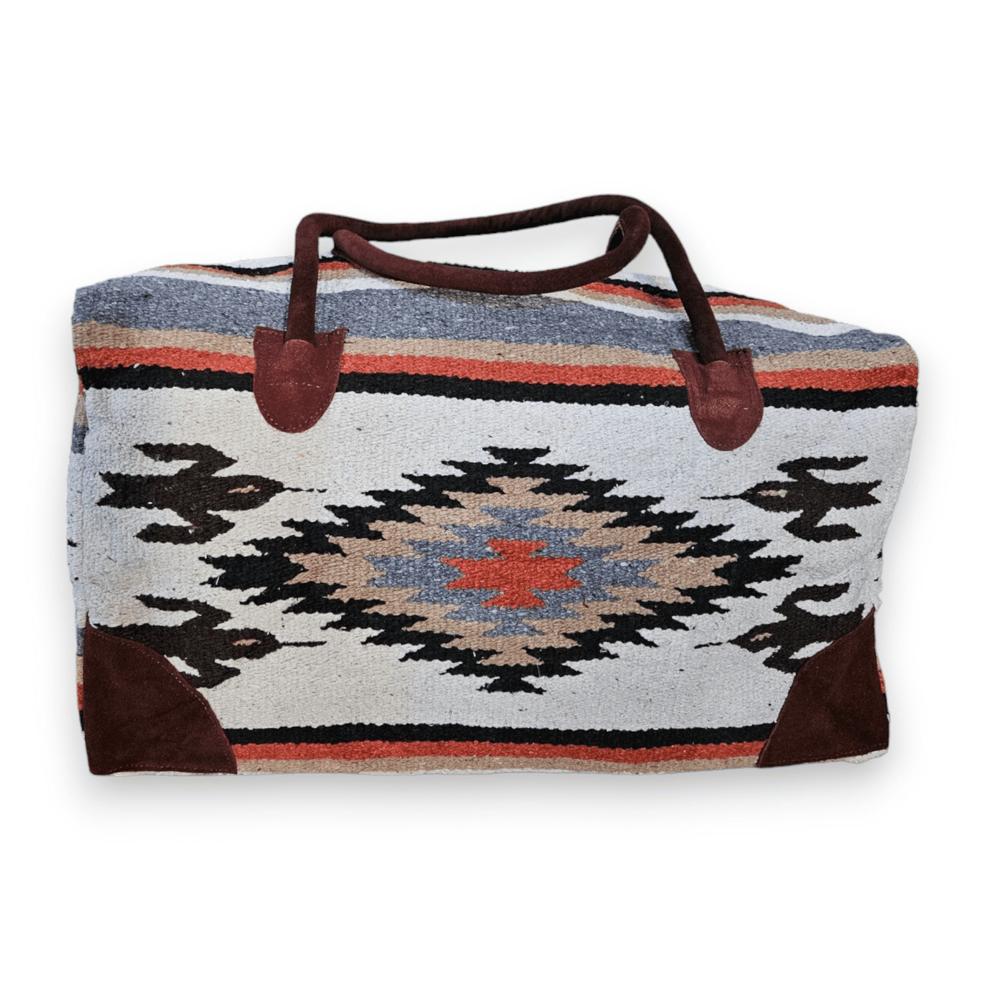 Southwestern Large Weekender Travel Bag Duffle Bag Boho Travel Bag- The Lula - Ranch Junkie Mercantile LLC