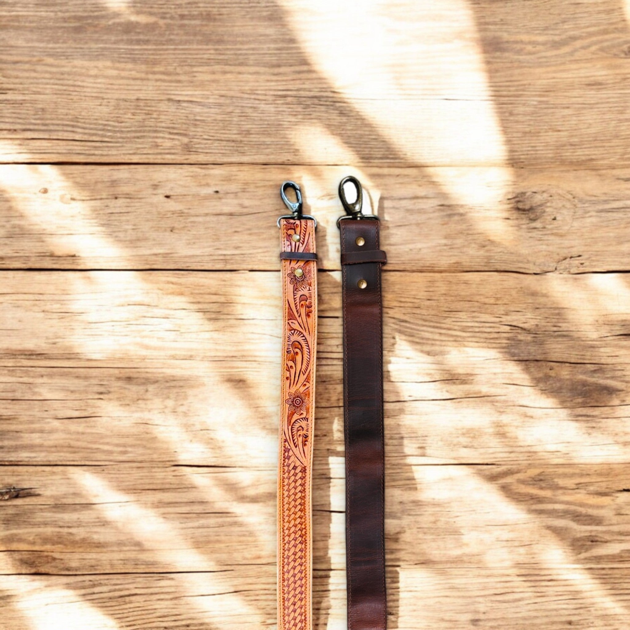 Rancho Detachable Belt Strap Bucket Purse Leather Handbag - Genuine Leather Purse - Ranch Junkie Mercantile LLC