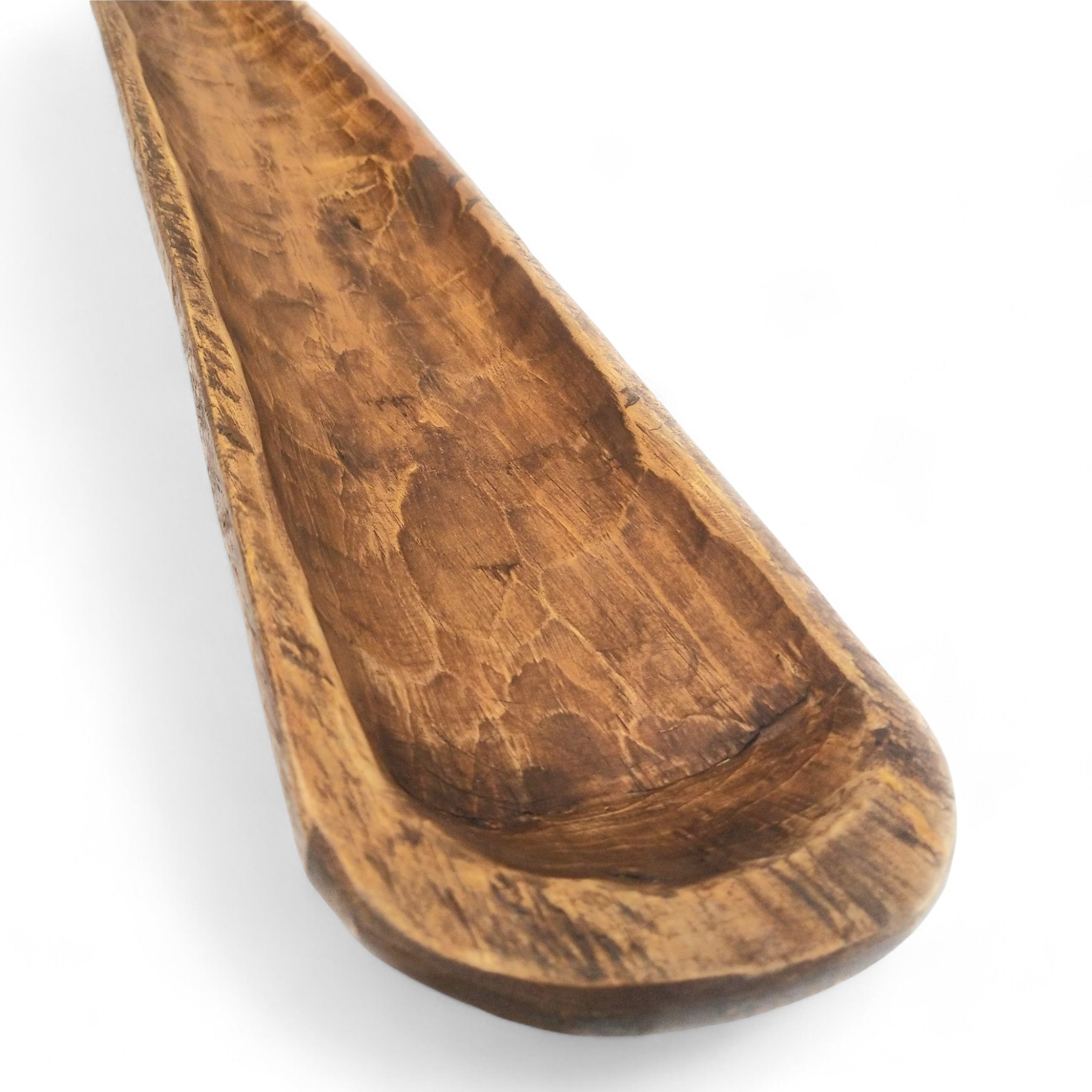 38"- 40" Extra Long Skinny Wood Baguette Dough Bowl The Rio Grande - Ranch Junkie Mercantile LLC