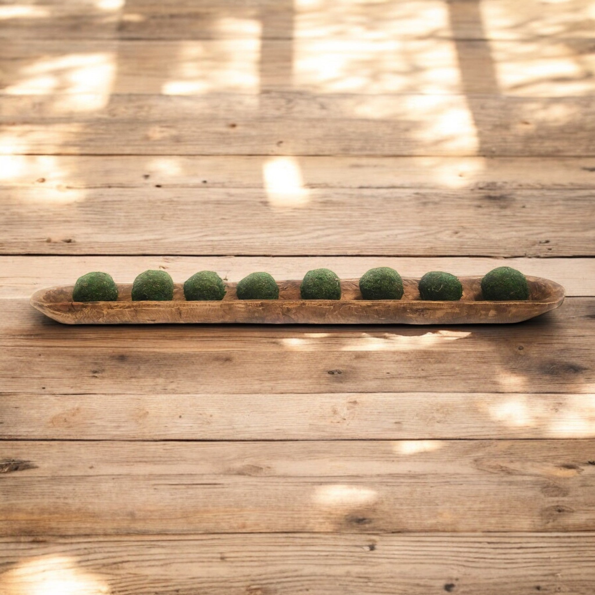 38"- 40" Extra Long Skinny Wood Baguette Dough Bowl The Rio Grande - Ranch Junkie Mercantile LLC