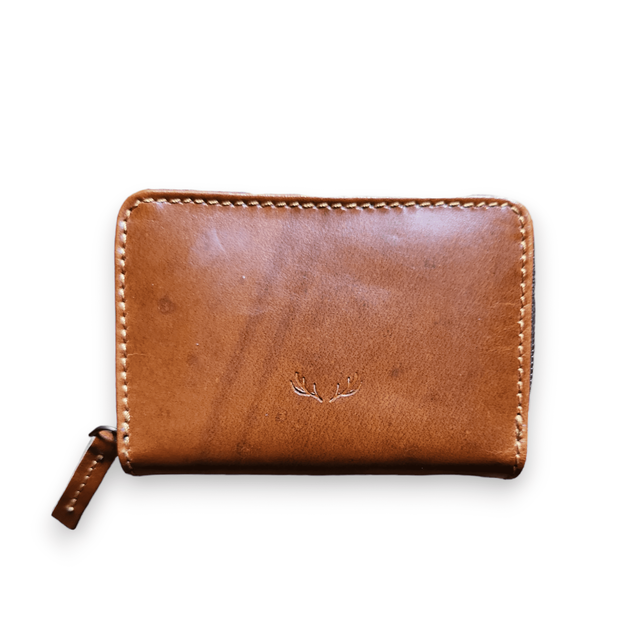 Cowhide Credit Card Wallet Cowhide Wallet Small Leather Highlands Wallet - Ranch Junkie Mercantile LLC