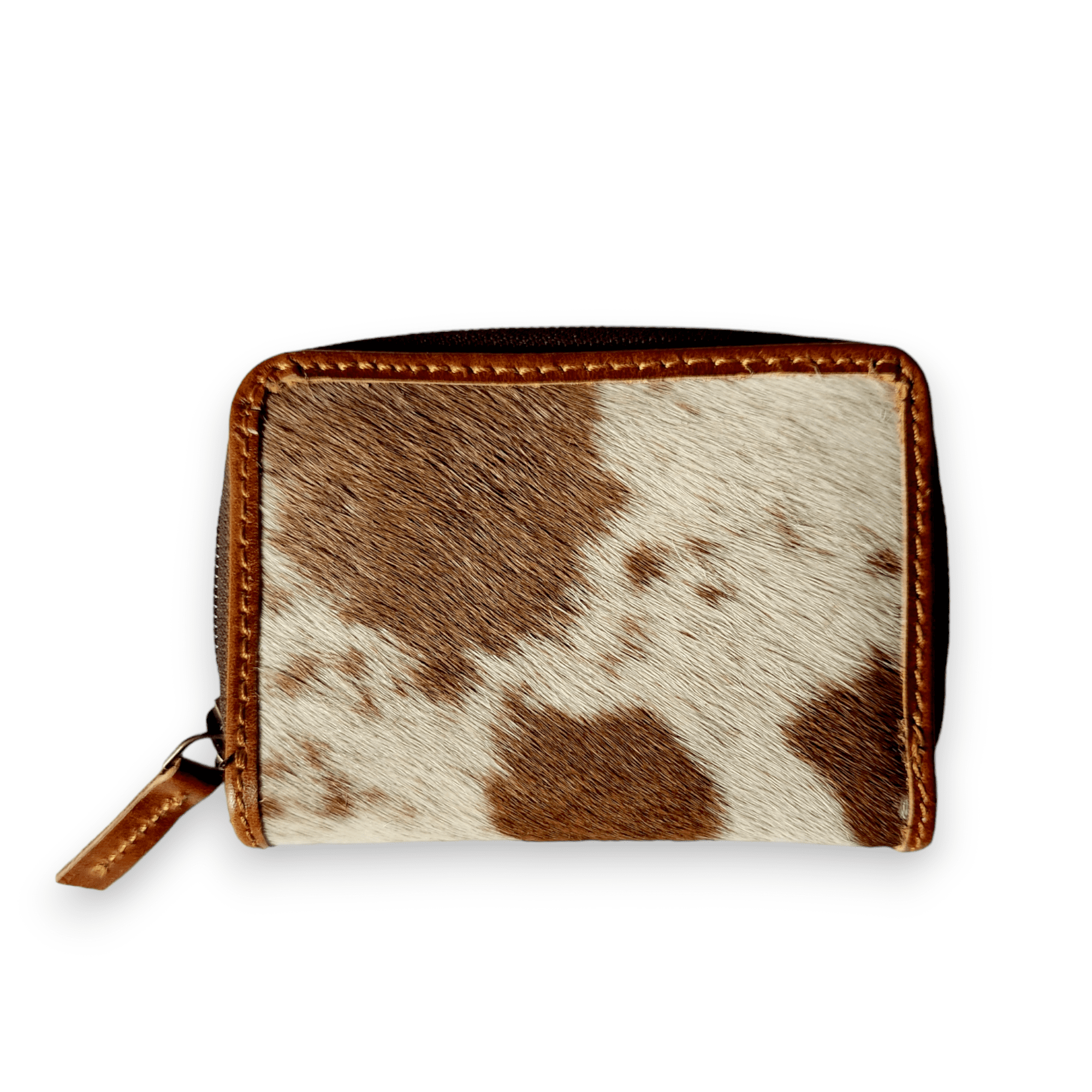 The Highlands Credit Card Wallet Cowhide Wallet Small Leather Wallet - Ranch Junkie Mercantile LLC