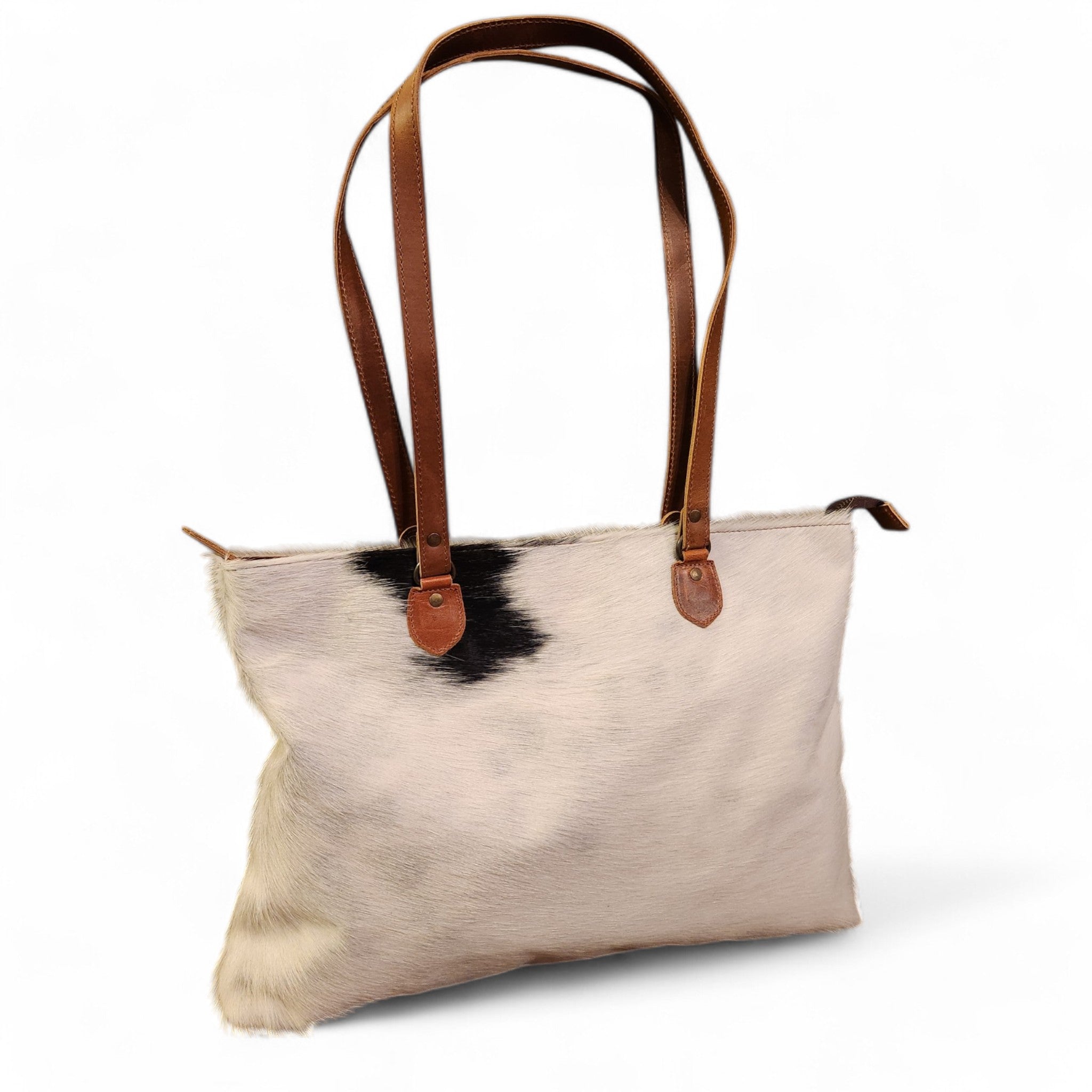 Sample Sale Highlands Genuine Cowhide Large Tote #17 - Ranch Junkie Mercantile LLC