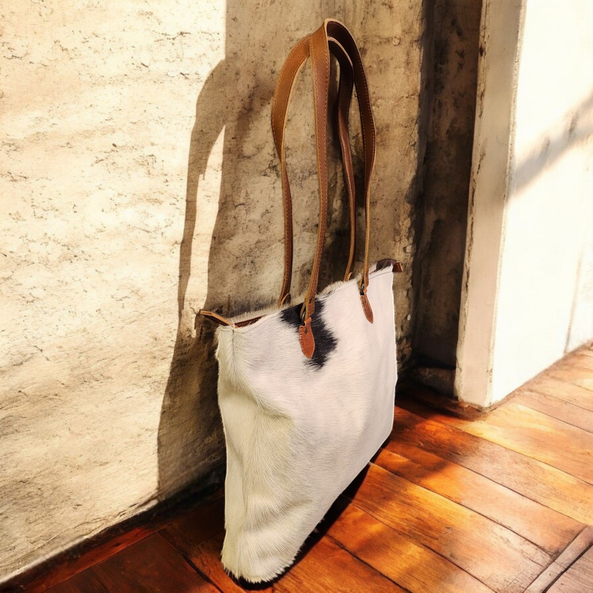 Sample Sale Highlands Genuine Cowhide Large Tote #17 - Ranch Junkie Mercantile LLC