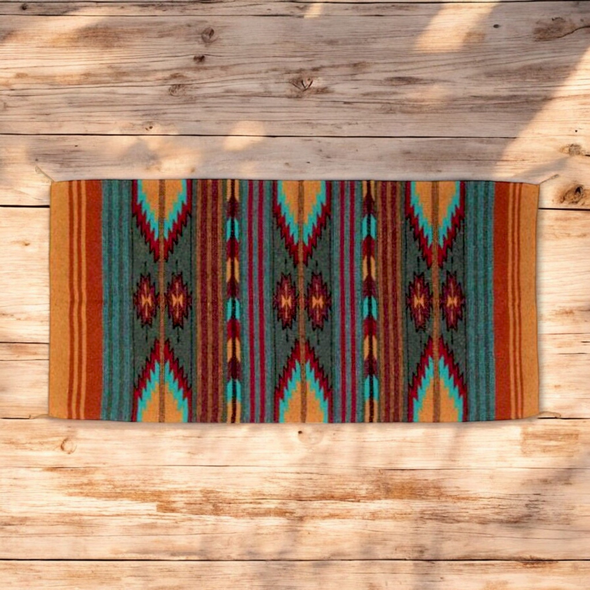 20" X 40" The Tejas Southwestern Rug - Ranch Junkie Mercantile LLC