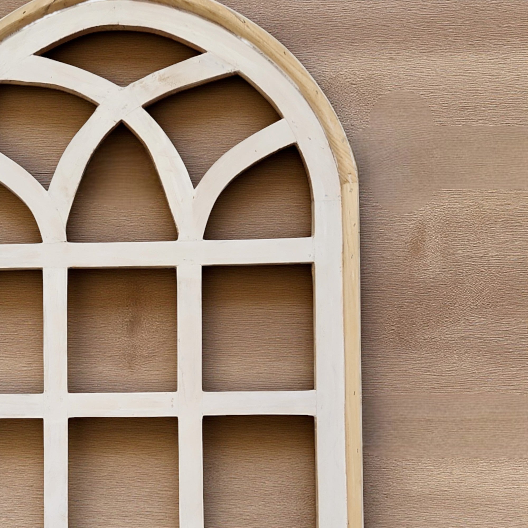 Set of 3 Farmhouse Wooden Paradise Window Collection Window Arches Farmhouse Wood Cathedrals - Ranch Junkie Mercantile LLC