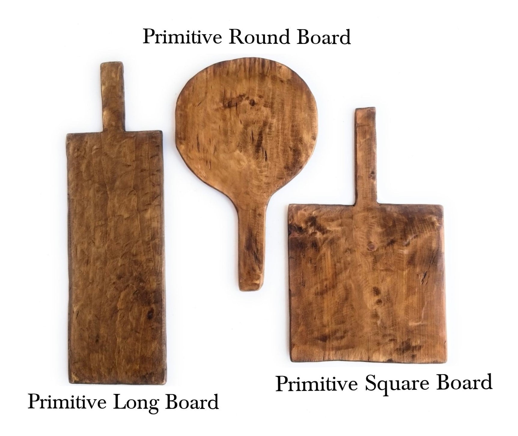 Decorative Farmhouse Cutting Boards- The Farmhouse Dark Primitive Boards - Ranch Junkie Mercantile LLC