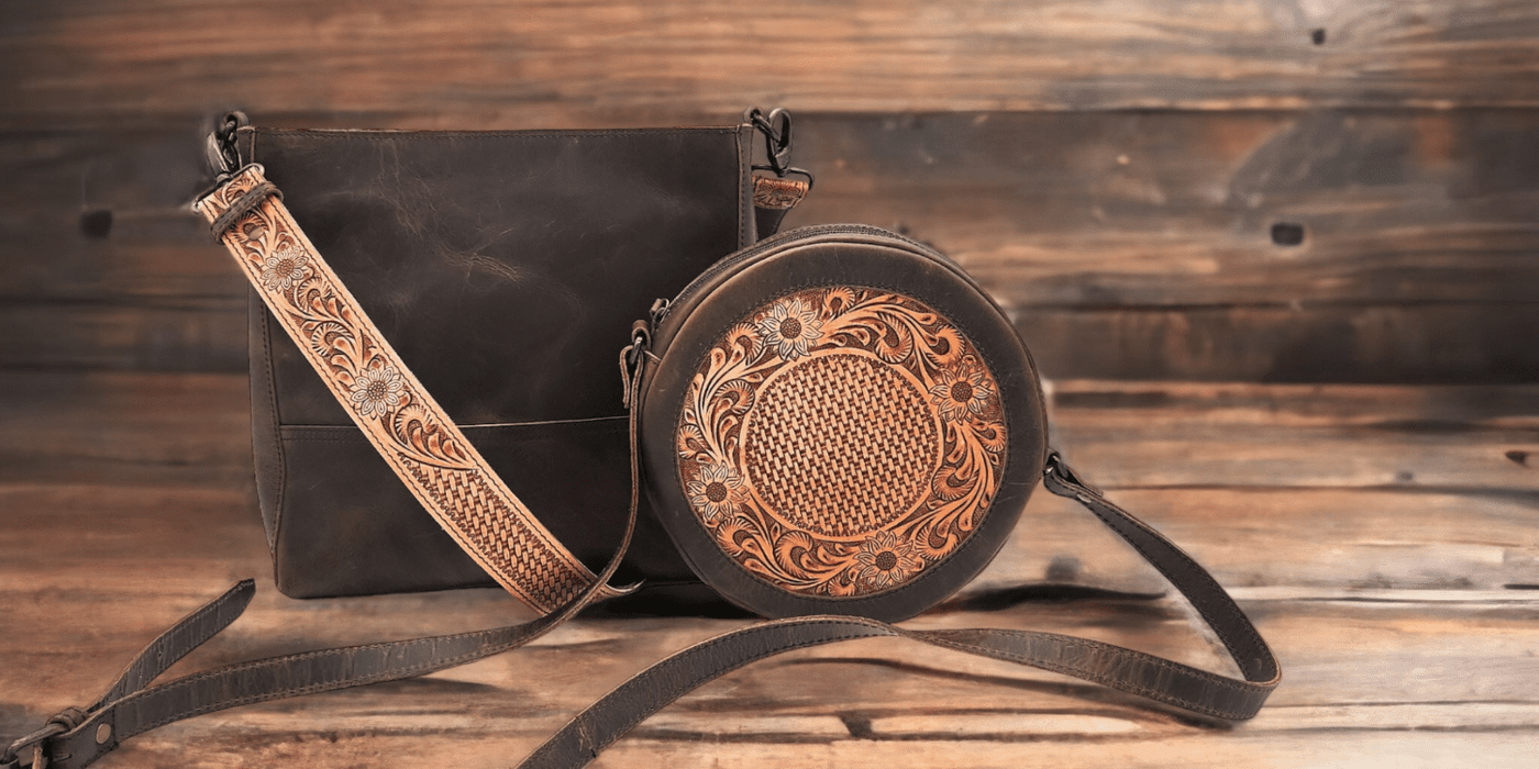 leather purse