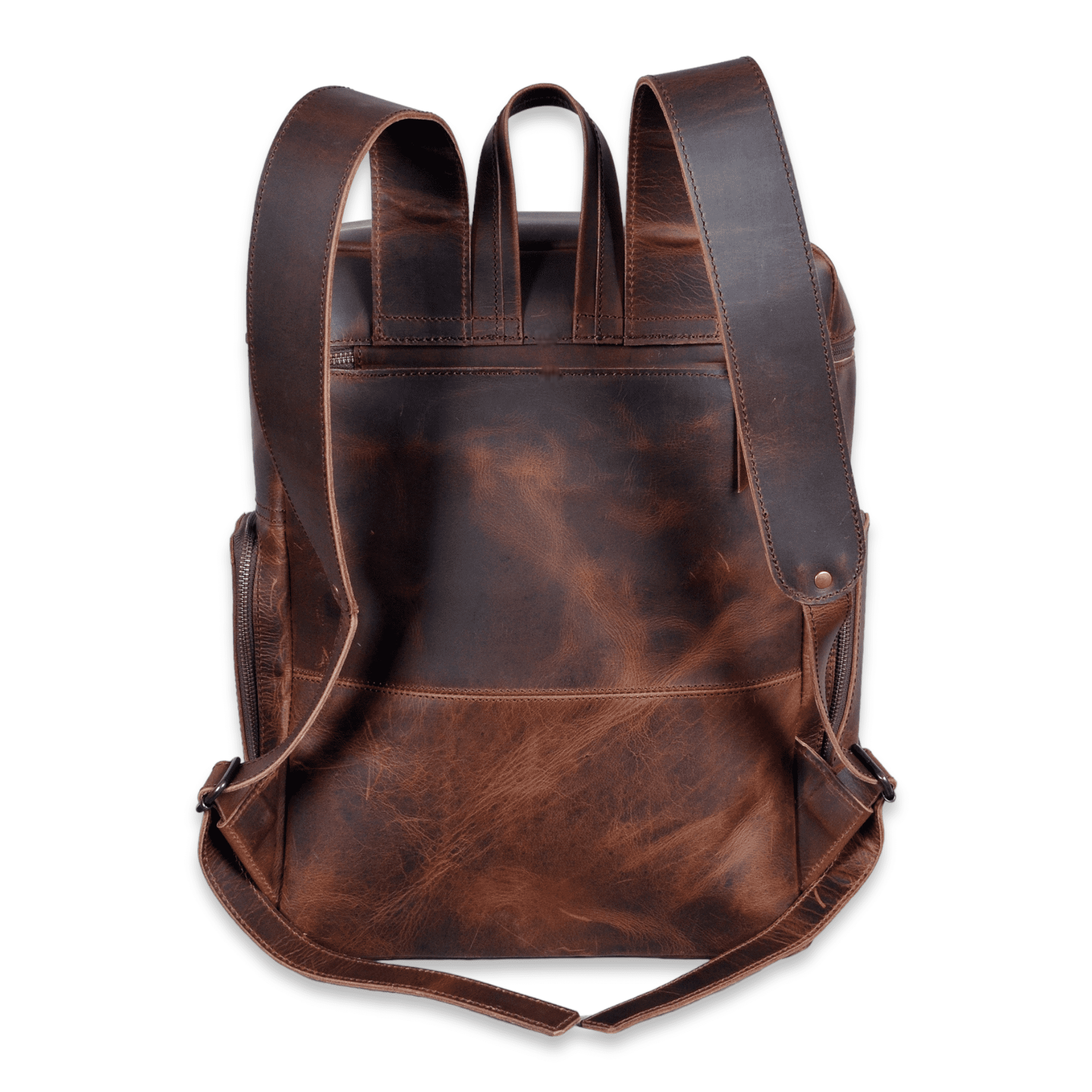 Denali Vintage Leather Backpack Traveling Backpack - Ranch Junkie Mercantile LLC