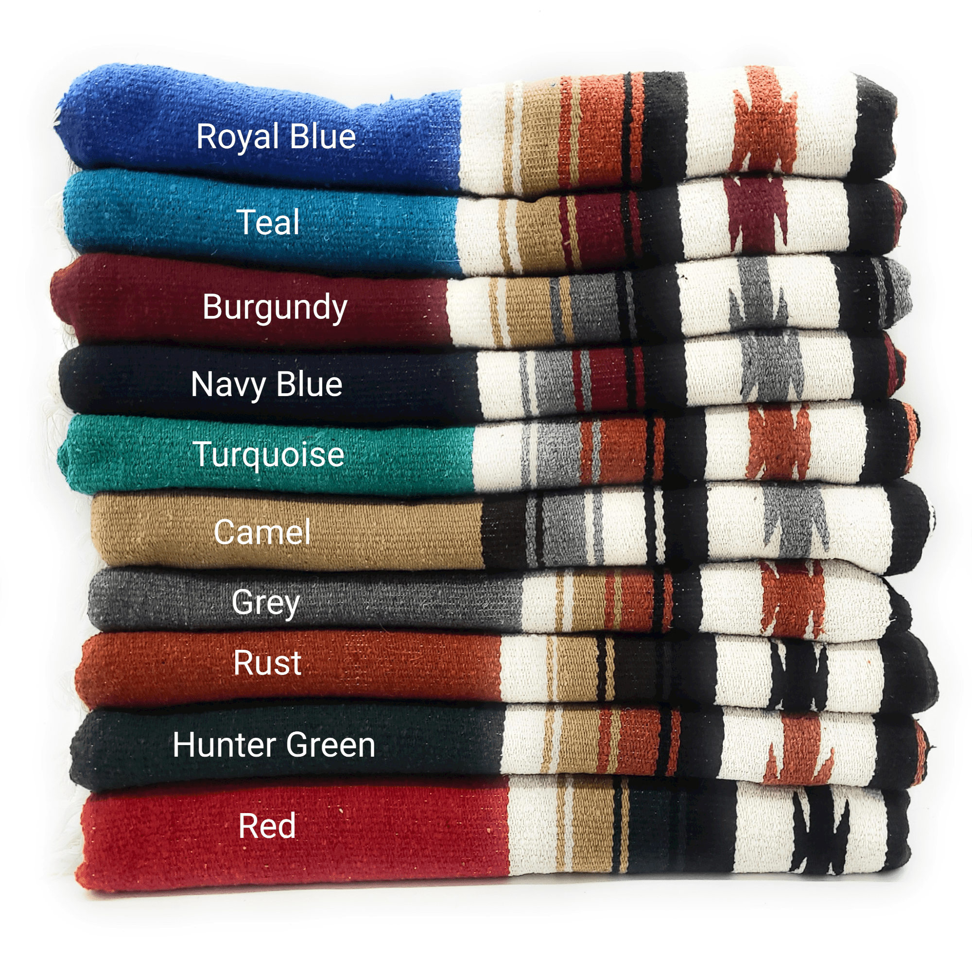 The Mexicali Throw Blanket Southwestern Blanket 5' X 7' - Ranch Junkie Mercantile LLC
