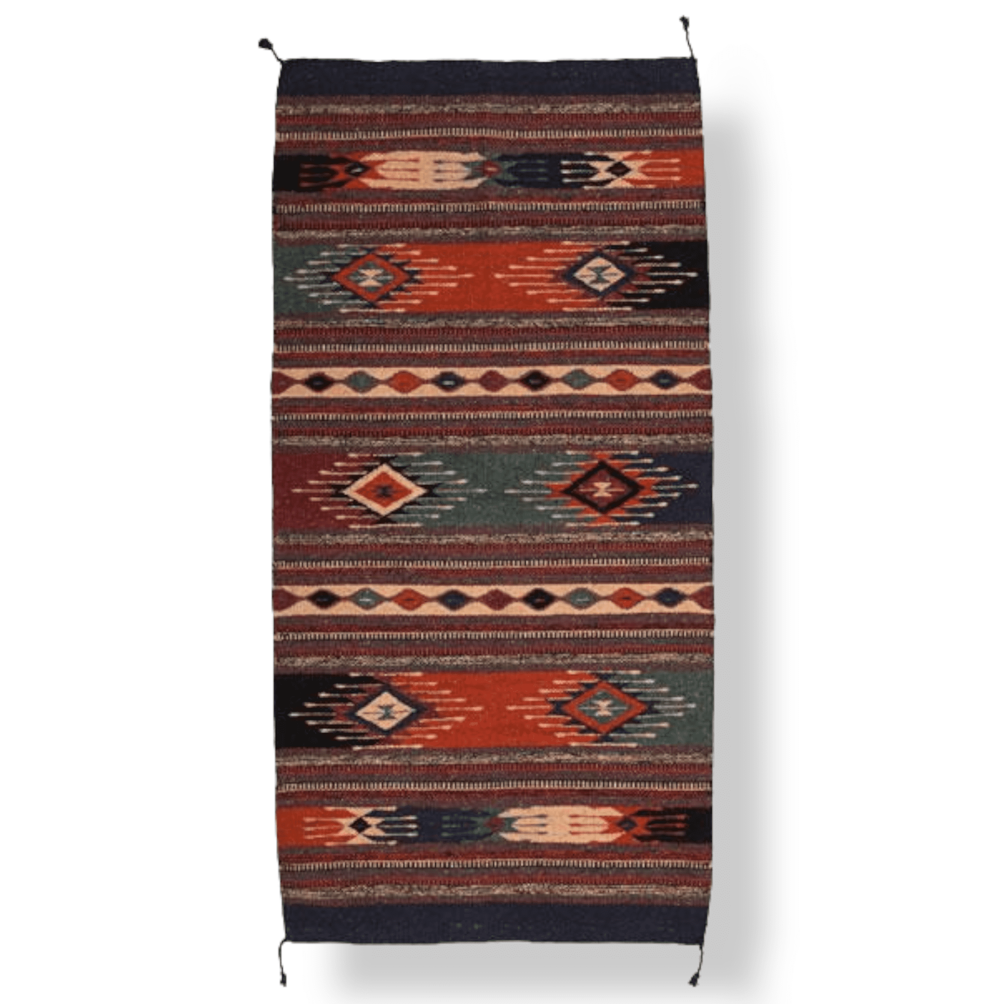 20" X 40" The Santa Cruz Southwestern Rug - Ranch Junkie Mercantile LLC