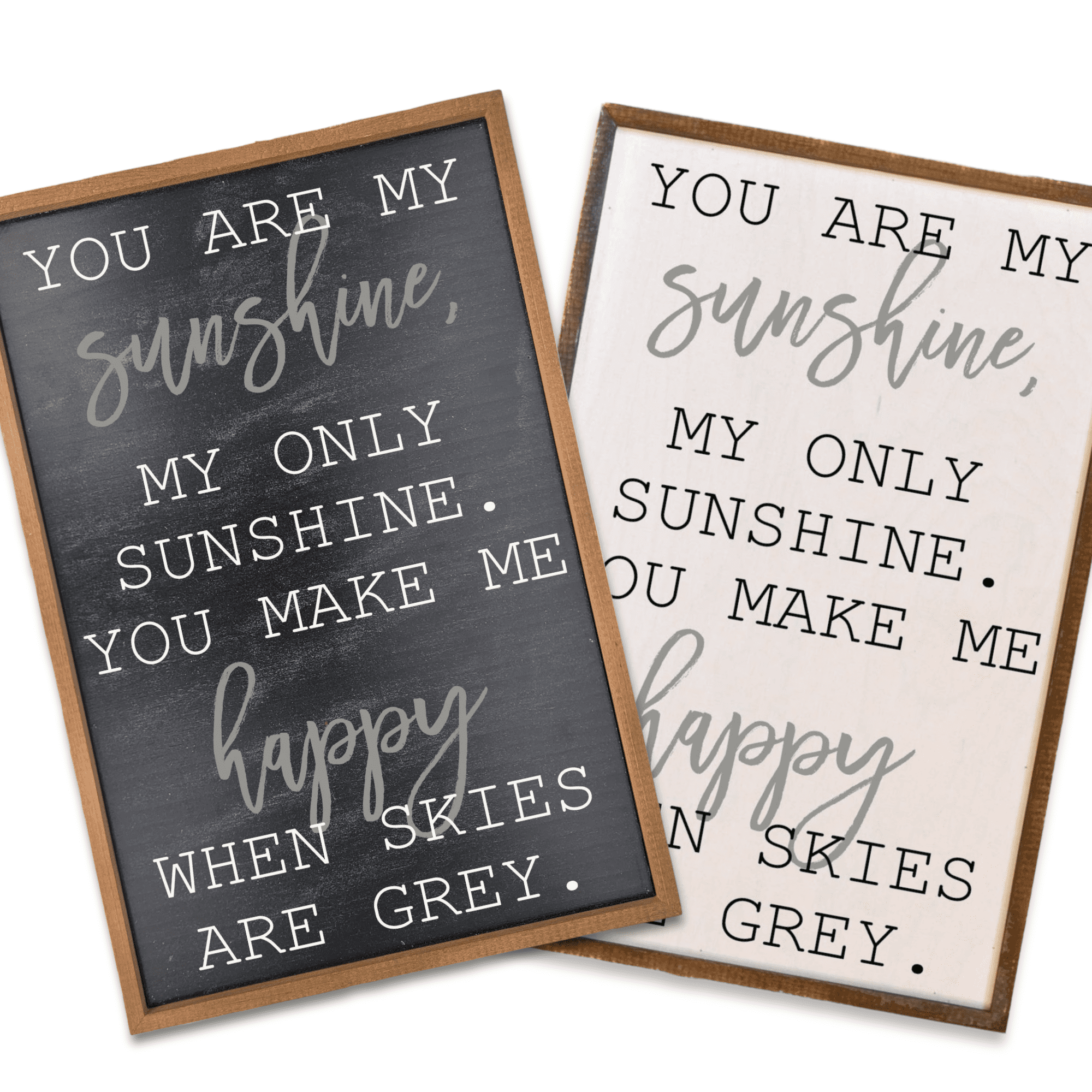 12x18 You Are My Sunshine Wood Sign - Two Colors - Ranch Junkie Mercantile LLC
