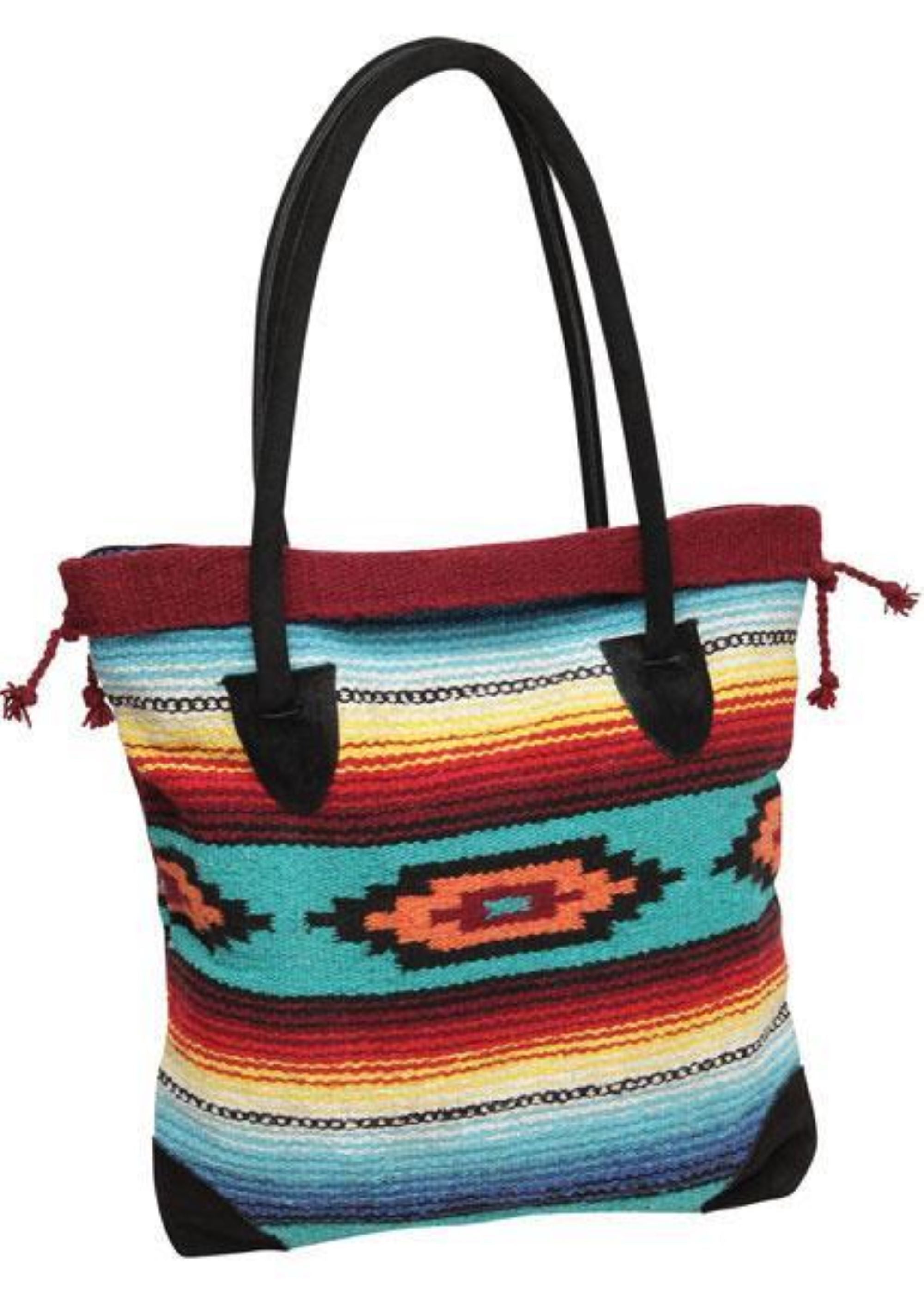 Southwestern Large Boho Tote- The Saltillo Go West Tote Purse - Ranch Junkie Mercantile LLC