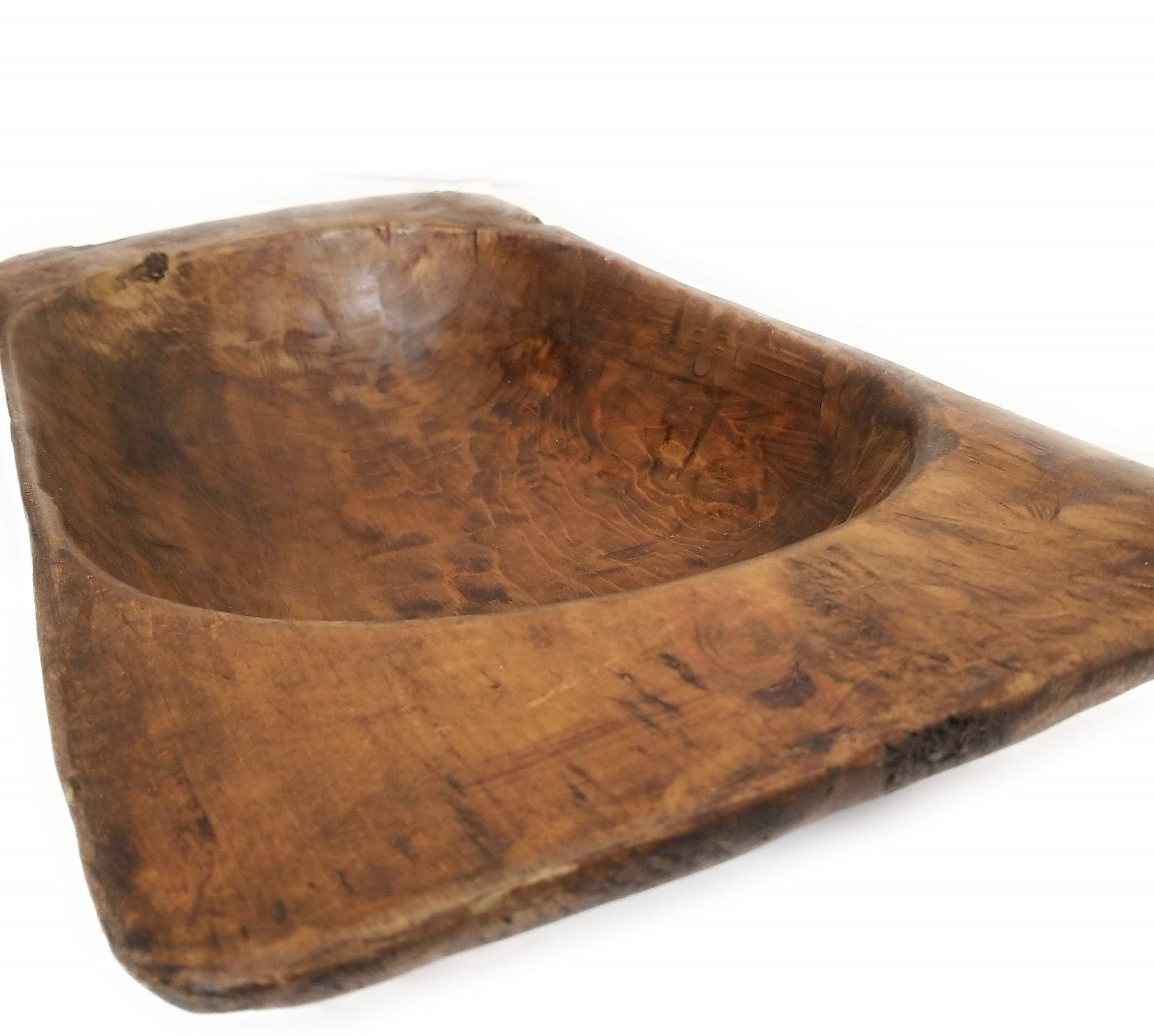 24"-26" Long Grand Canyon Large Decorative Dough Bowl, Table Center Piece, Decorative Bowl - Ranch Junkie Mercantile LLC