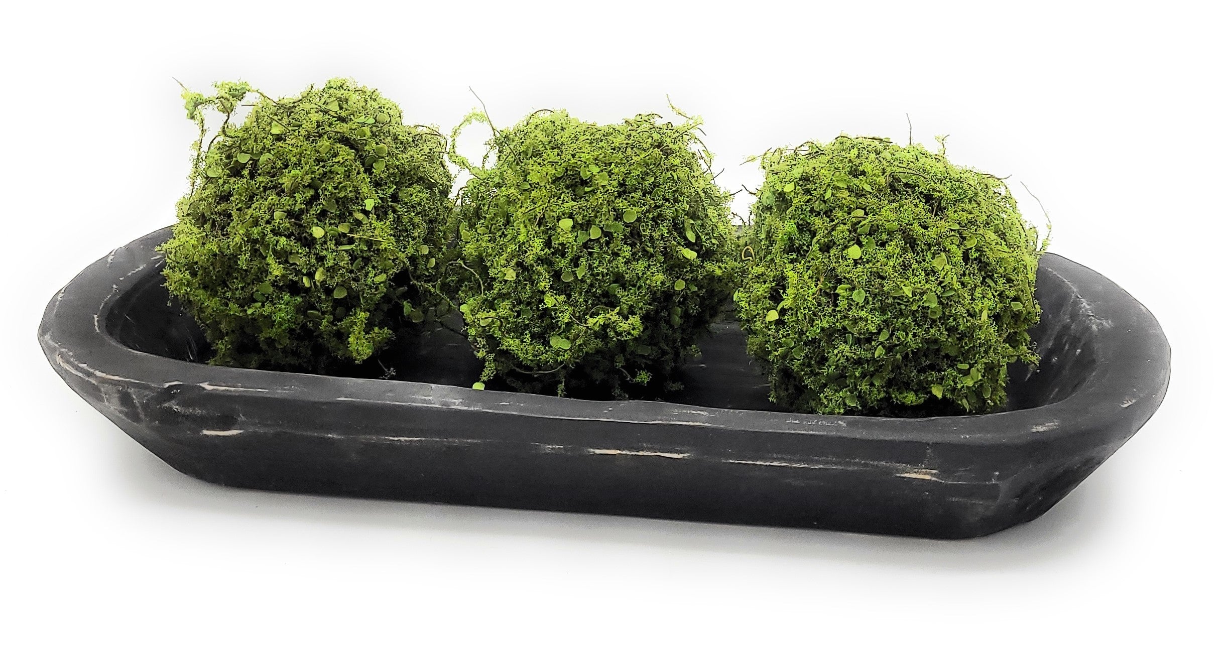 5 Inch Mossy Twig Ball Decorative Bowl Filler Balls - Ranch Junkie Mercantile LLC