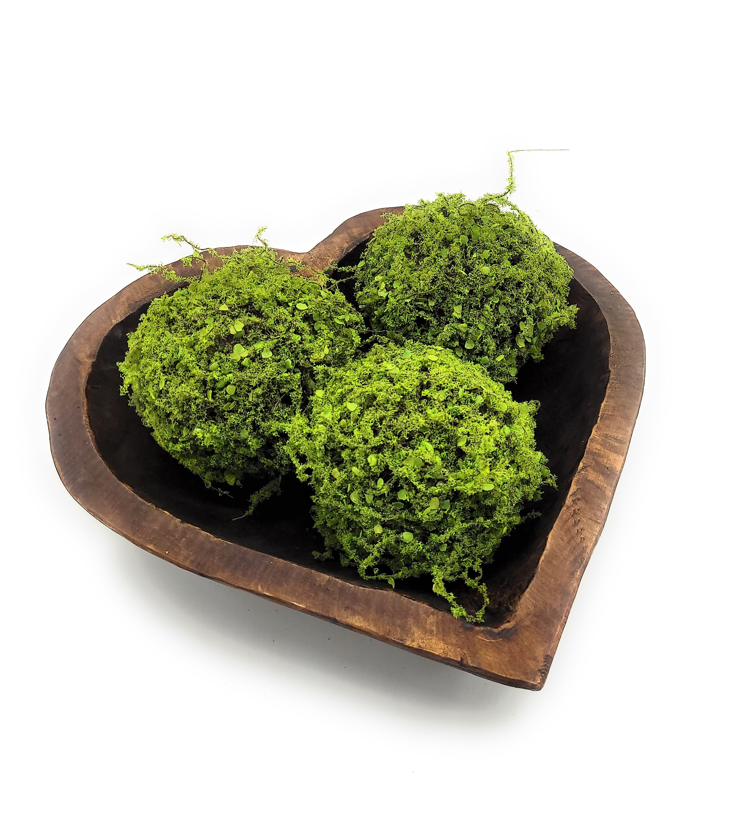 5 Inch Mossy Twig Ball Decorative Bowl Filler Balls - Ranch Junkie Mercantile LLC