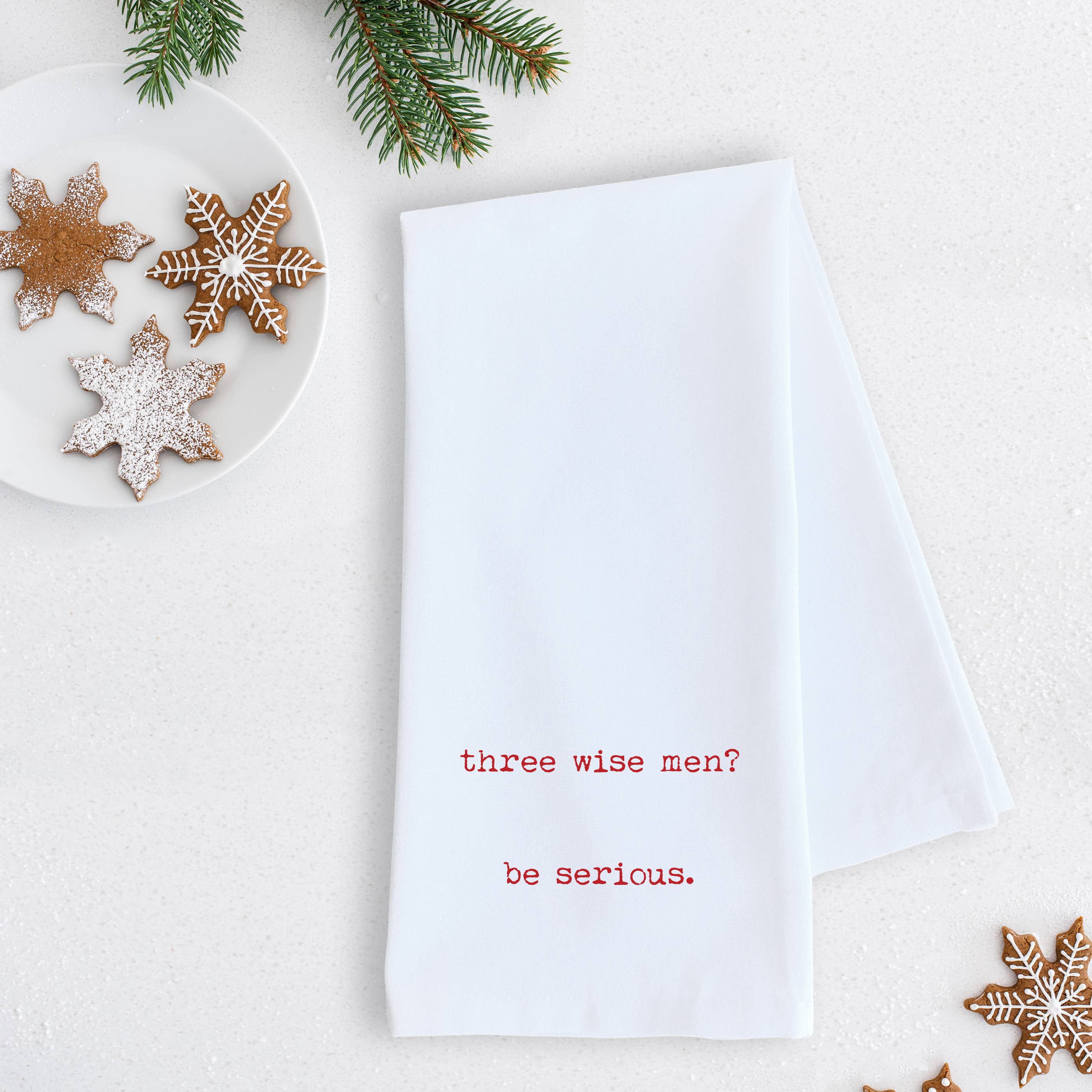 Three Wise Men - Tea Towel - Holiday - Ranch Junkie Mercantile LLC