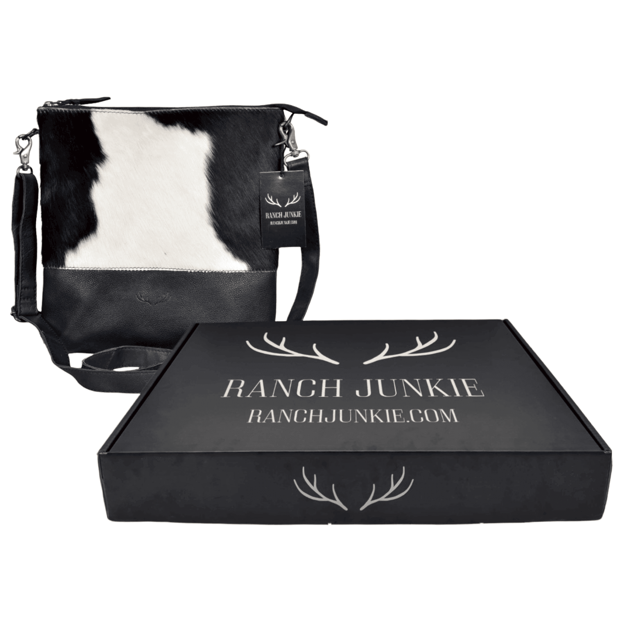 Genuine Cowhide Large Crossbody Bag Crossbody Highlands Purse - Ranch Junkie Mercantile LLC
