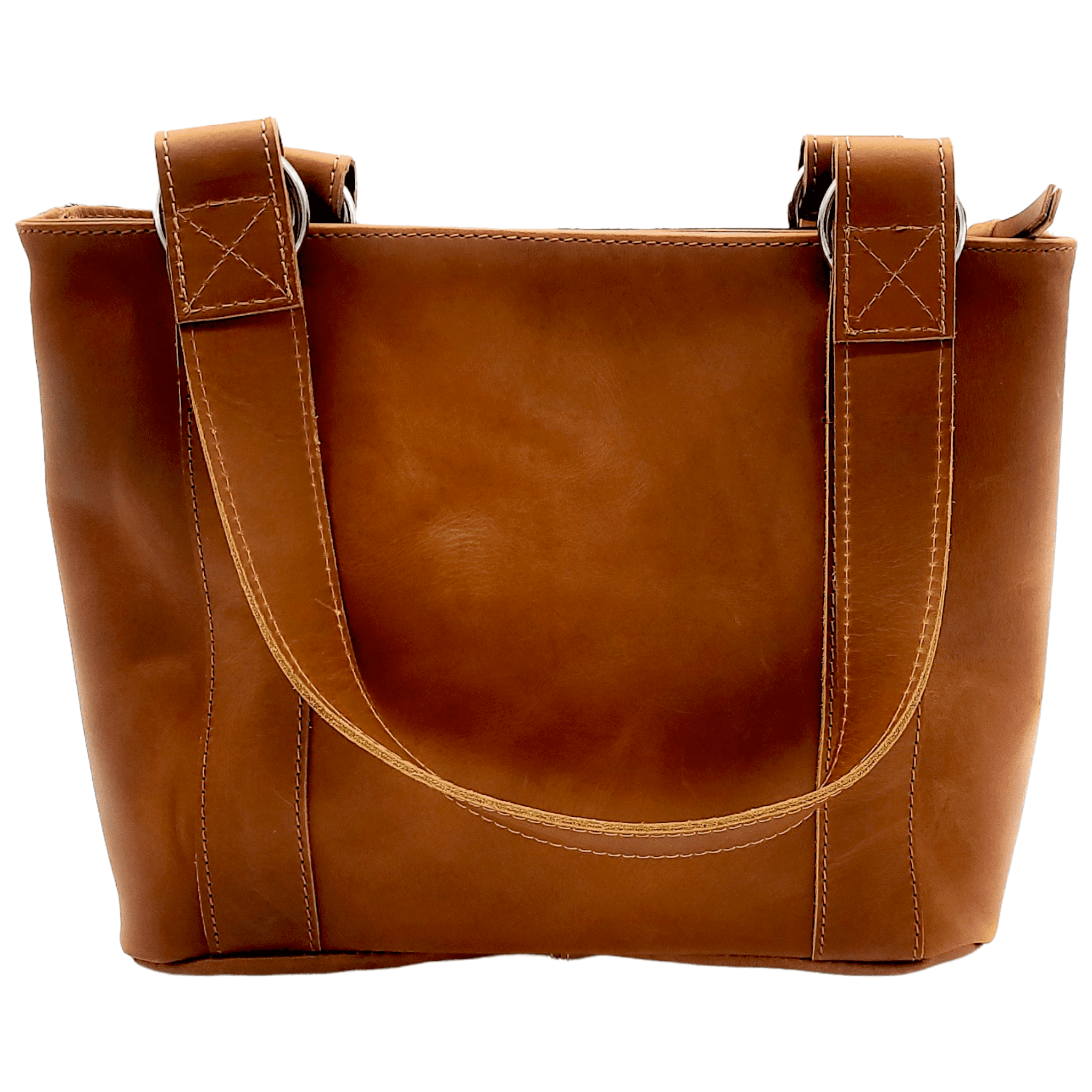 Genuine Cowhide Tote Handbag Black Highlands Purse - Ranch Junkie Mercantile LLC