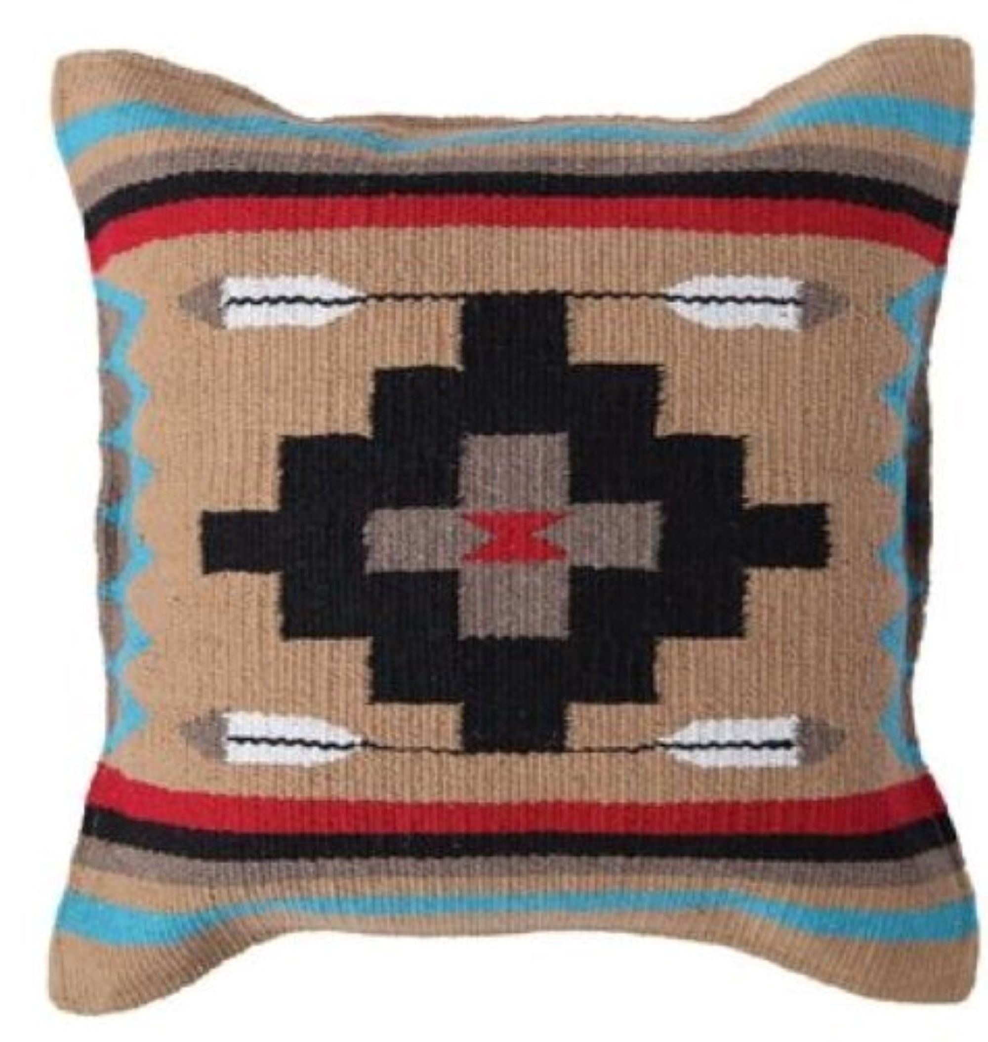 Southwestern Aztec Pillow Covers- Assorted Colors- 18 X 18 Throw Pillow - Ranch Junkie Mercantile LLC