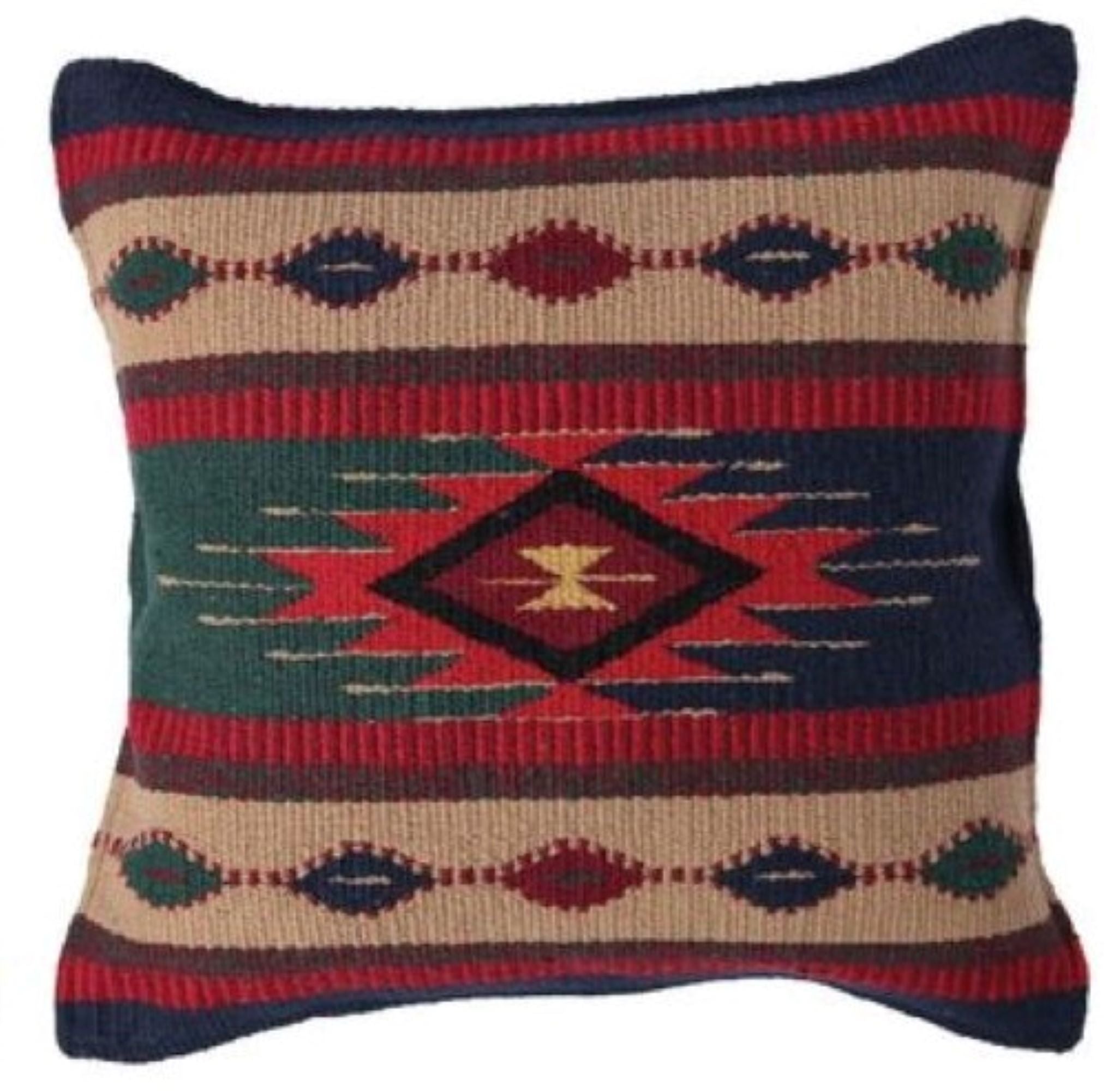 Southwestern Aztec Pillow Covers- Assorted Colors- 18 X 18 Throw Pillow - Ranch Junkie Mercantile LLC