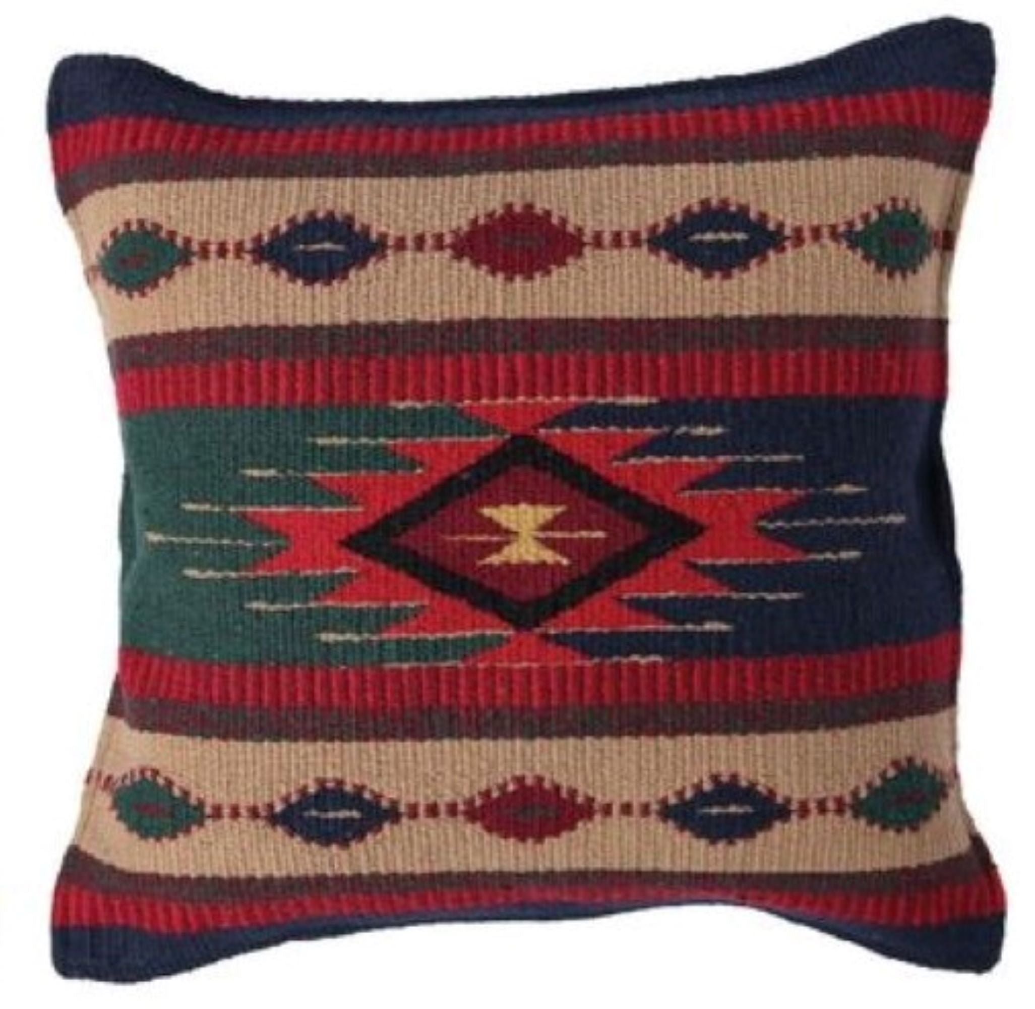 Southwestern Aztec Pillow Covers- Assorted Colors- 18 X 18 Throw Pillow - Ranch Junkie Mercantile LLC