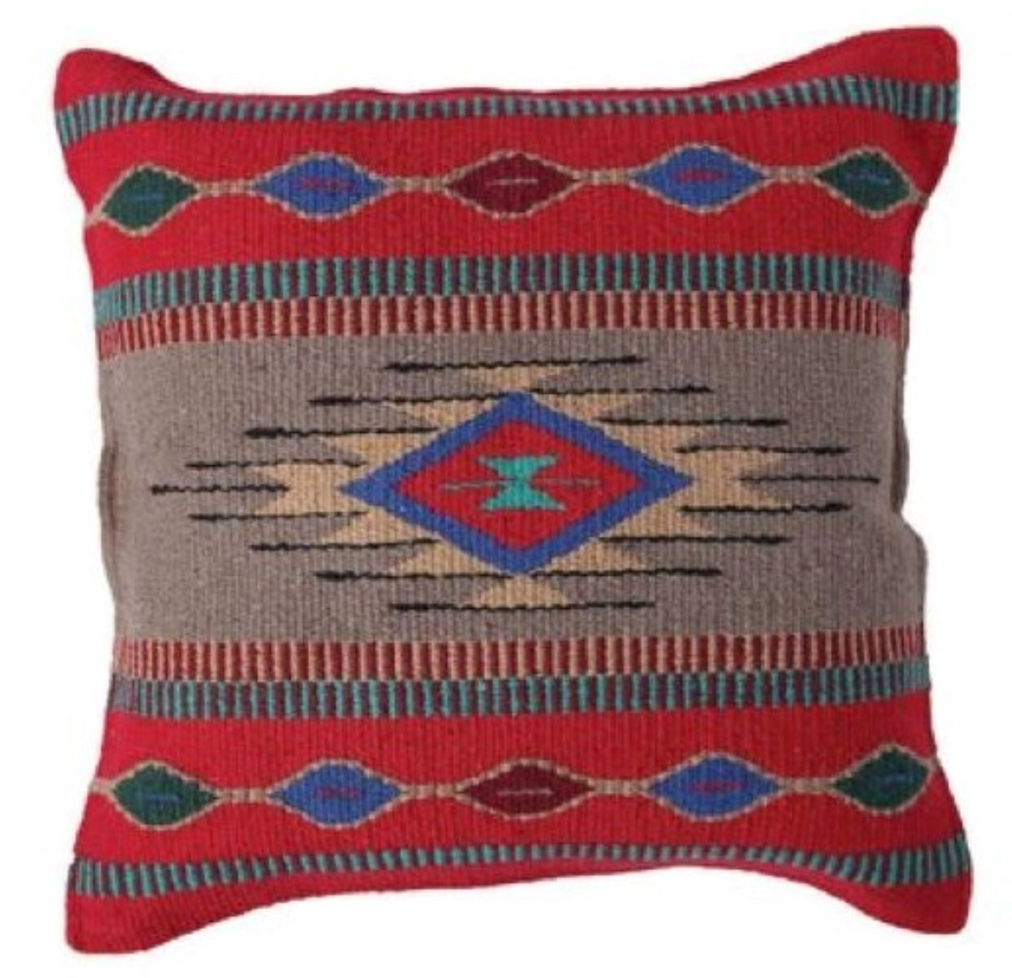 Southwestern Aztec Pillow Covers- Assorted Colors- 18 X 18 Throw Pillow - Ranch Junkie Mercantile LLC